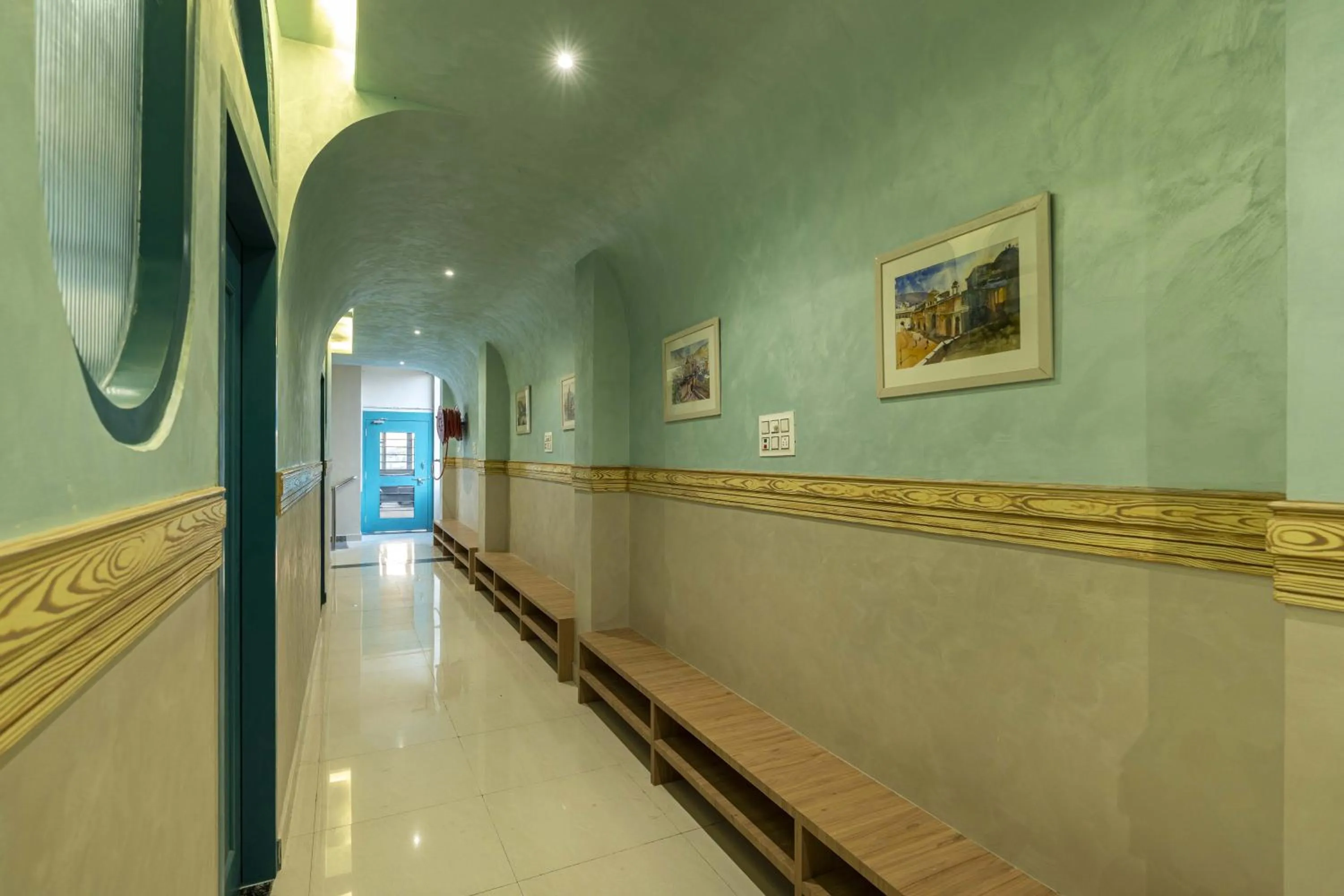 Lobby or reception in Zostel Bundi