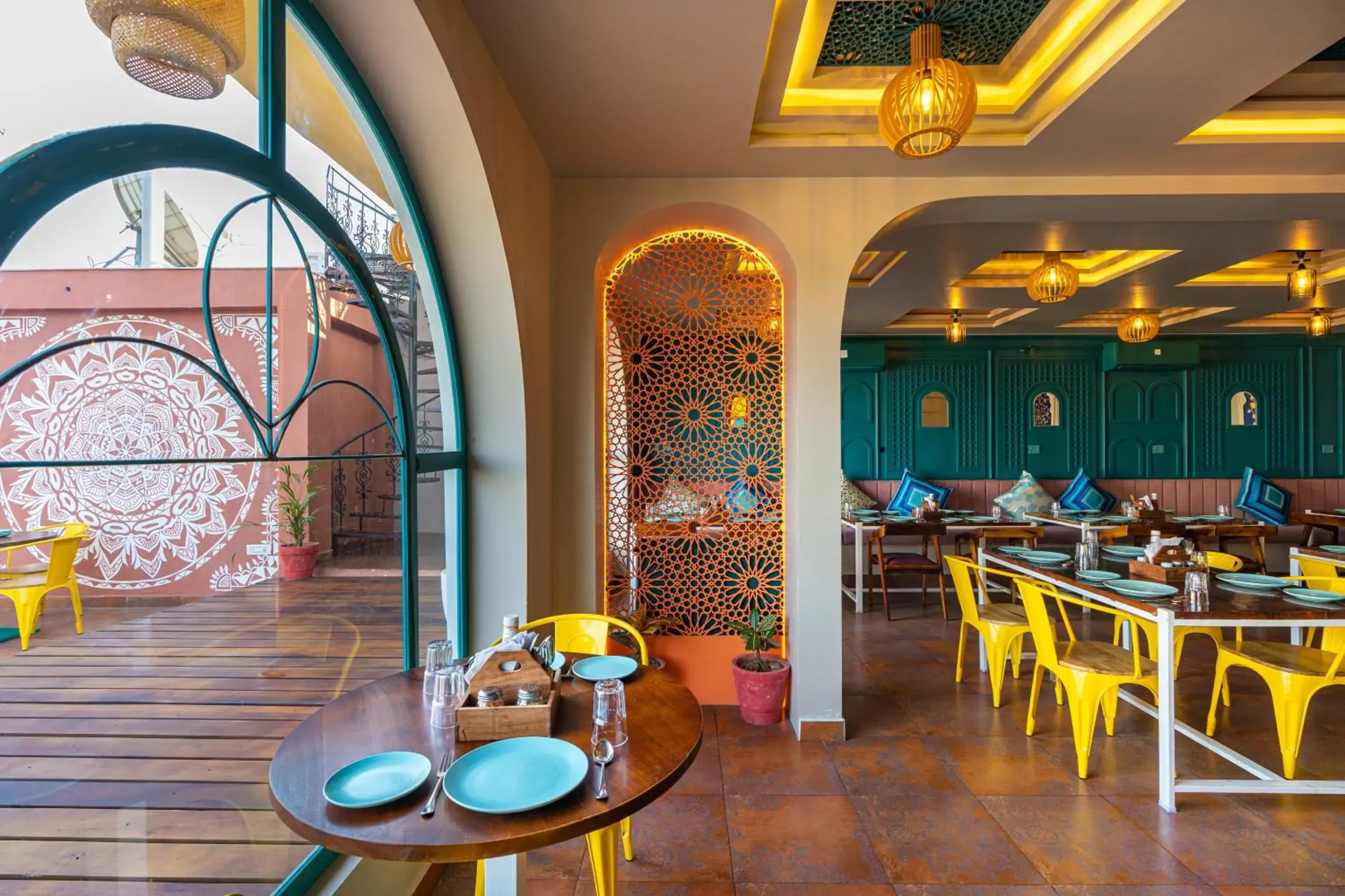 Restaurant/places to eat in Zostel Bundi Restaurant/places to eat in Zostel Bundi