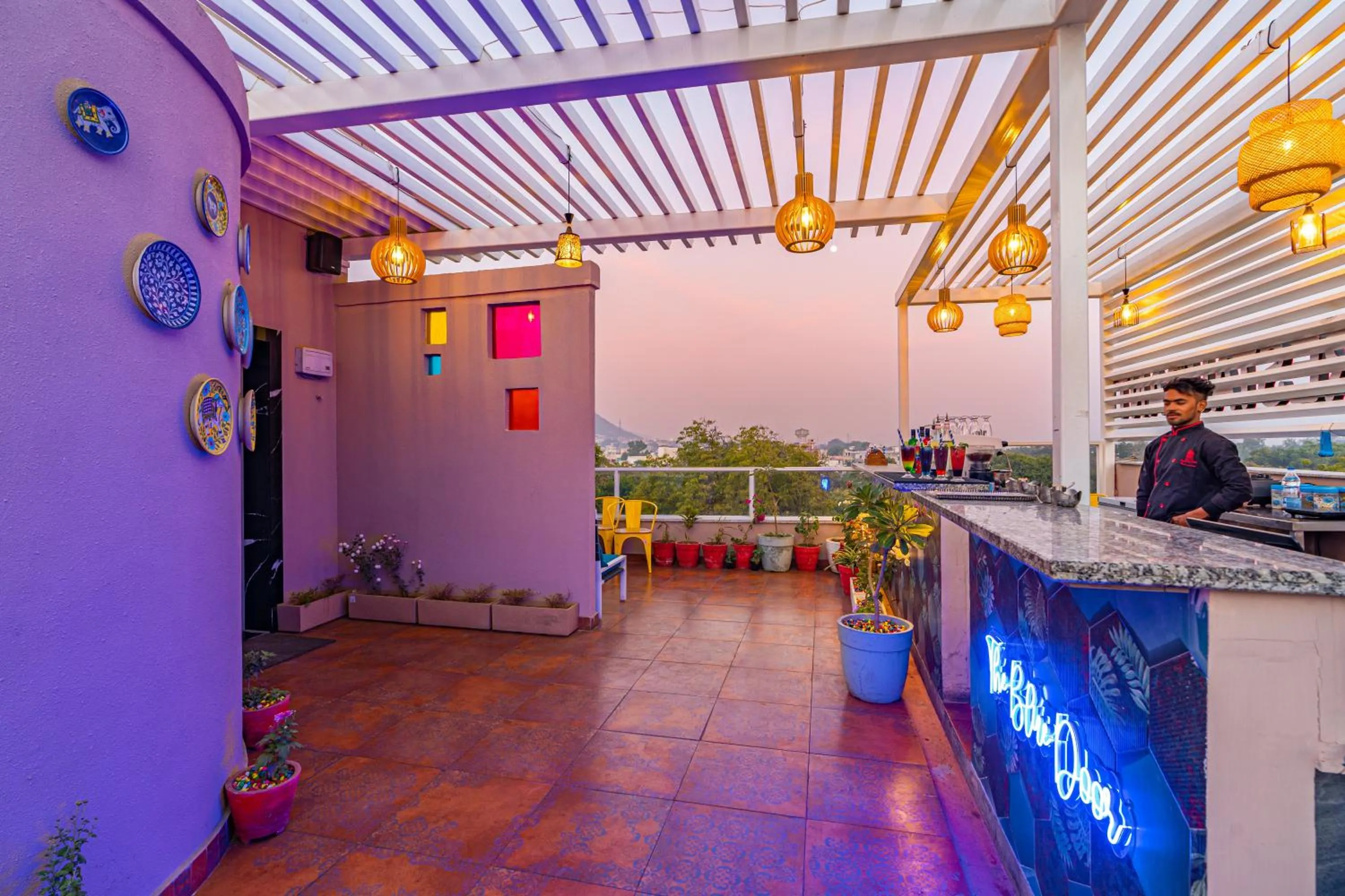 View (from property/room) in Zostel Bundi