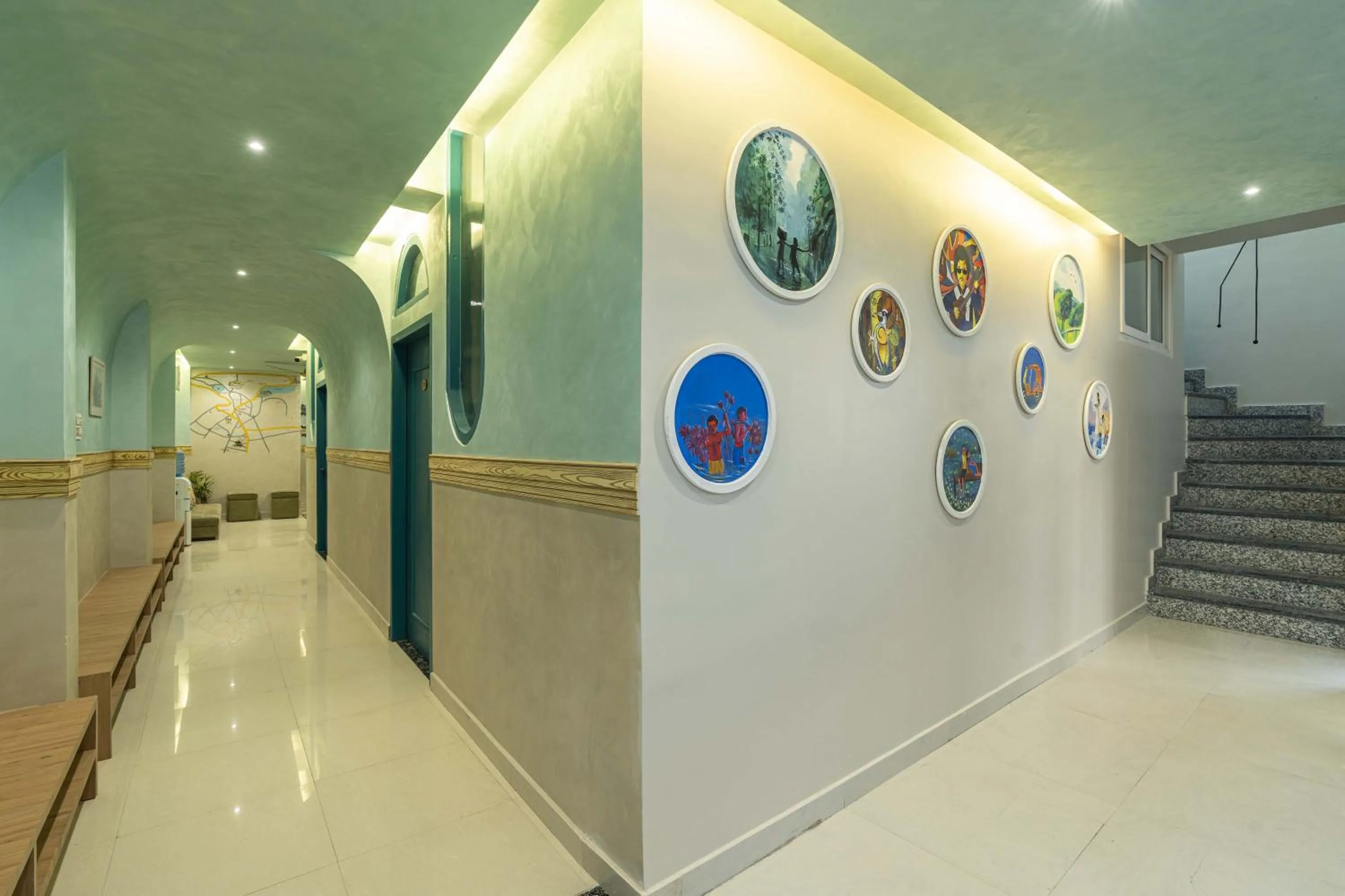 Lobby or reception in Zostel Bundi