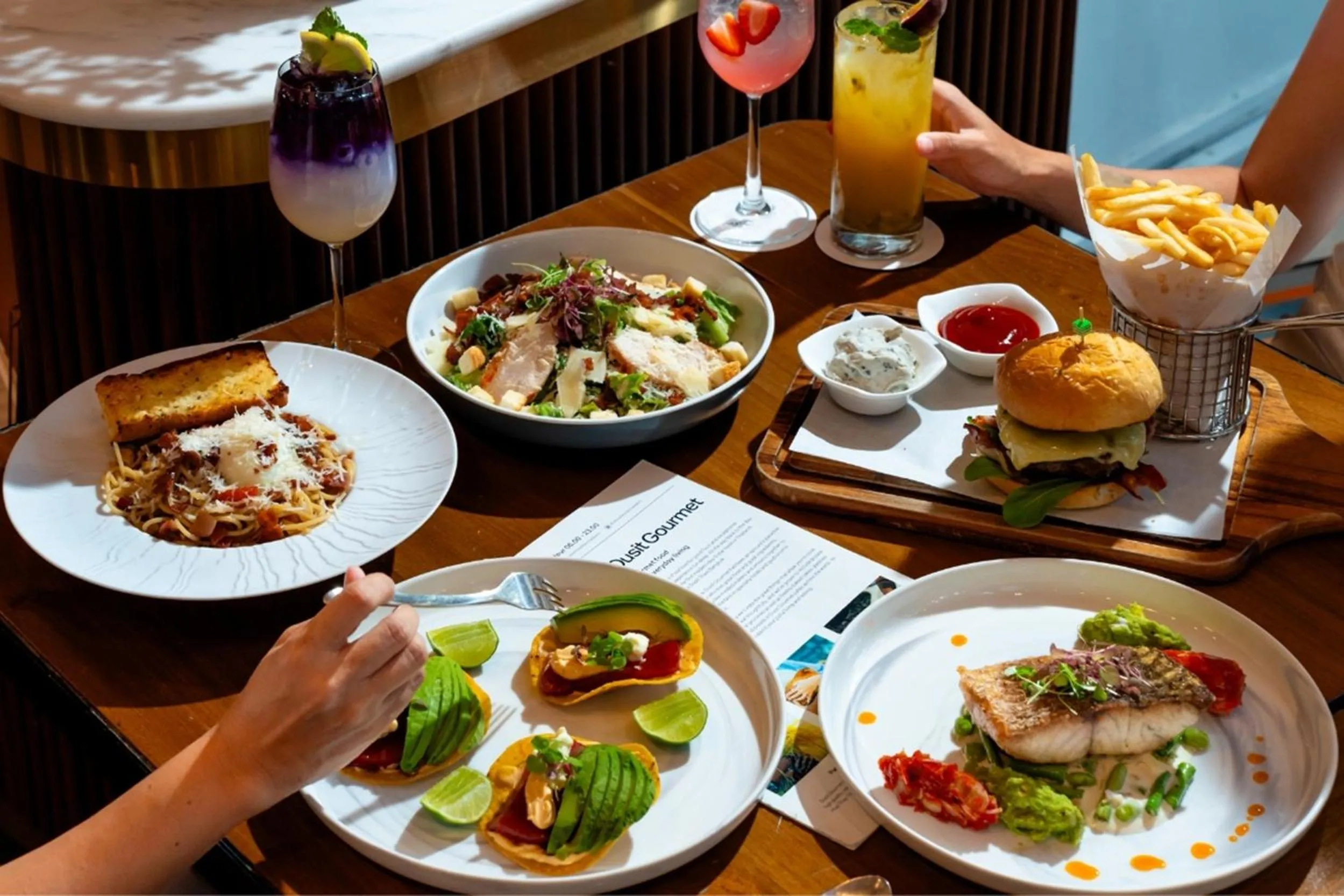 Restaurant/places to eat in Dusit Suites Hotel Ratchadamri, Bangkok