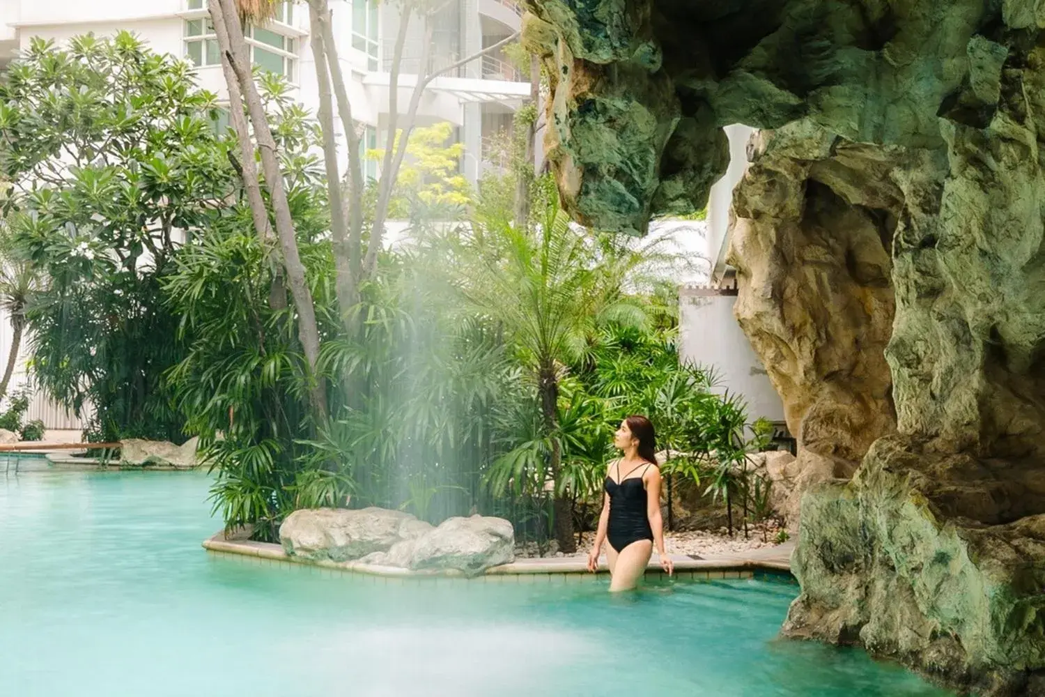 Swimming pool in Dusit Suites Hotel Ratchadamri, Bangkok Swimming pool in Dusit Suites Hotel Ratchadamri, Bangkok