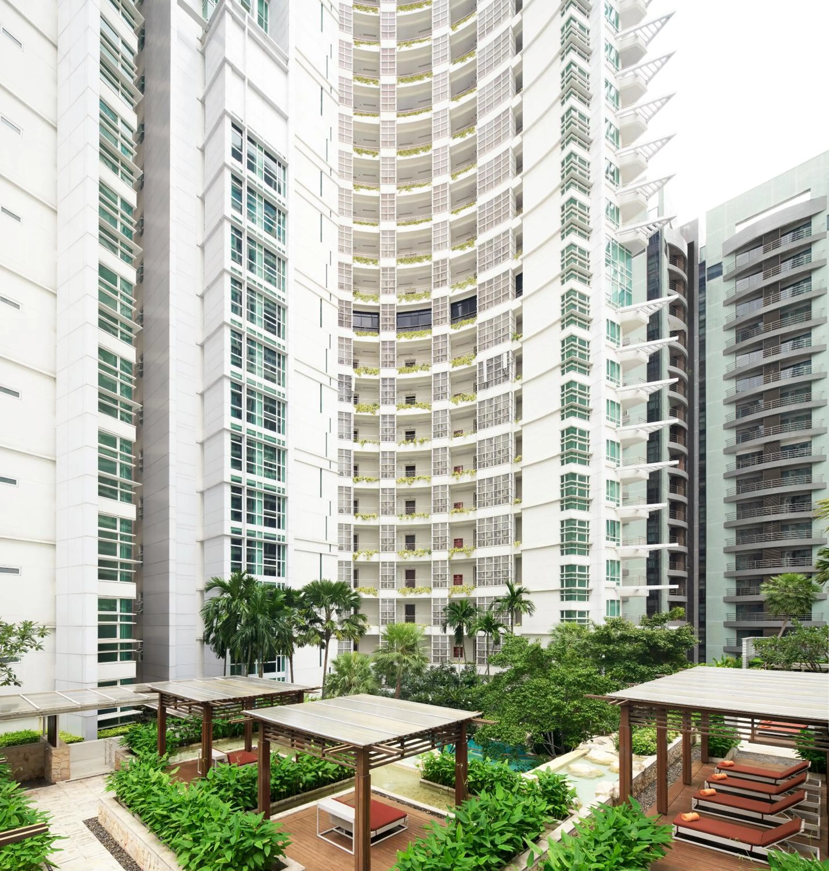 Property building in Dusit Suites Hotel Ratchadamri, Bangkok