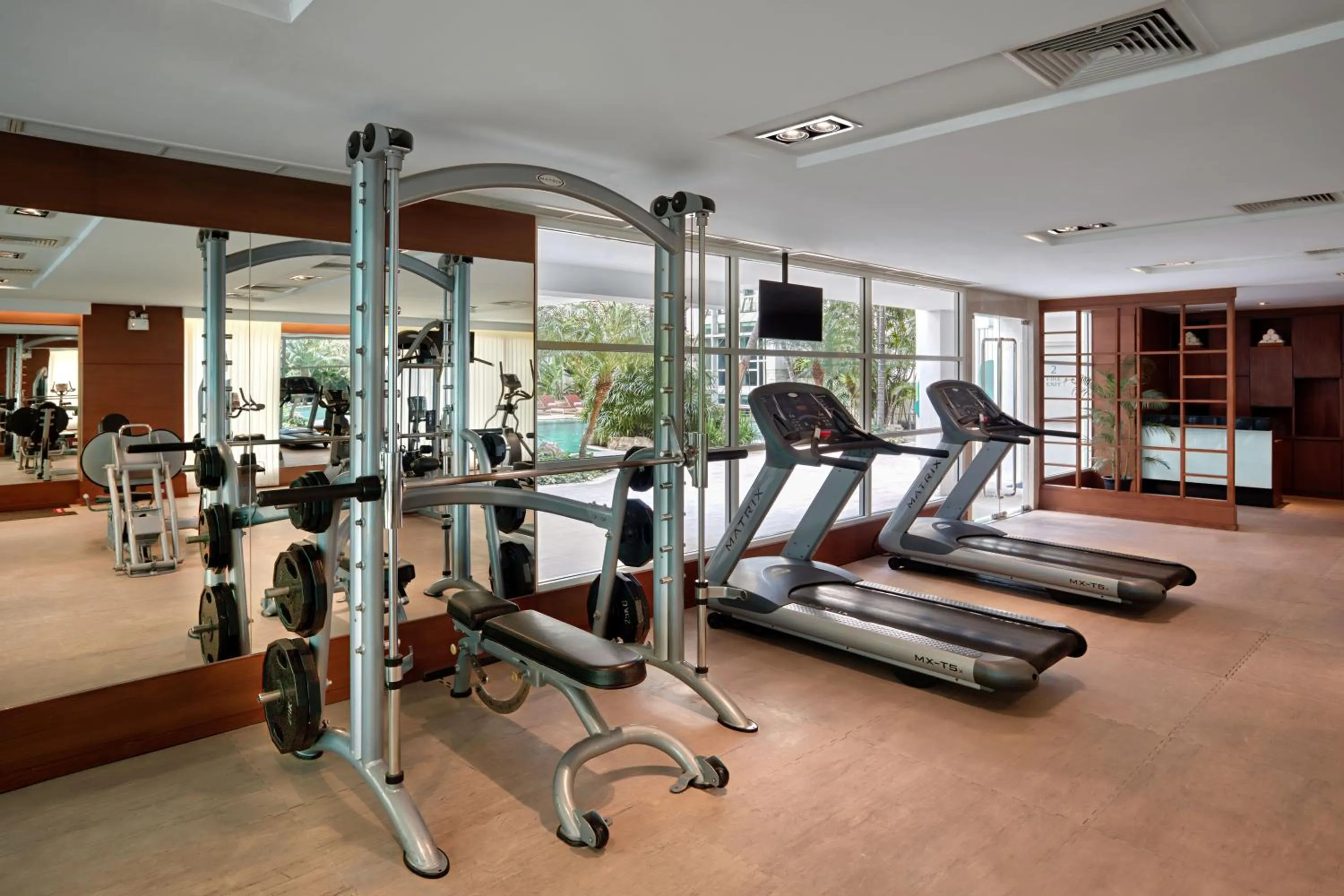 Fitness centre/facilities in Dusit Suites Hotel Ratchadamri, Bangkok