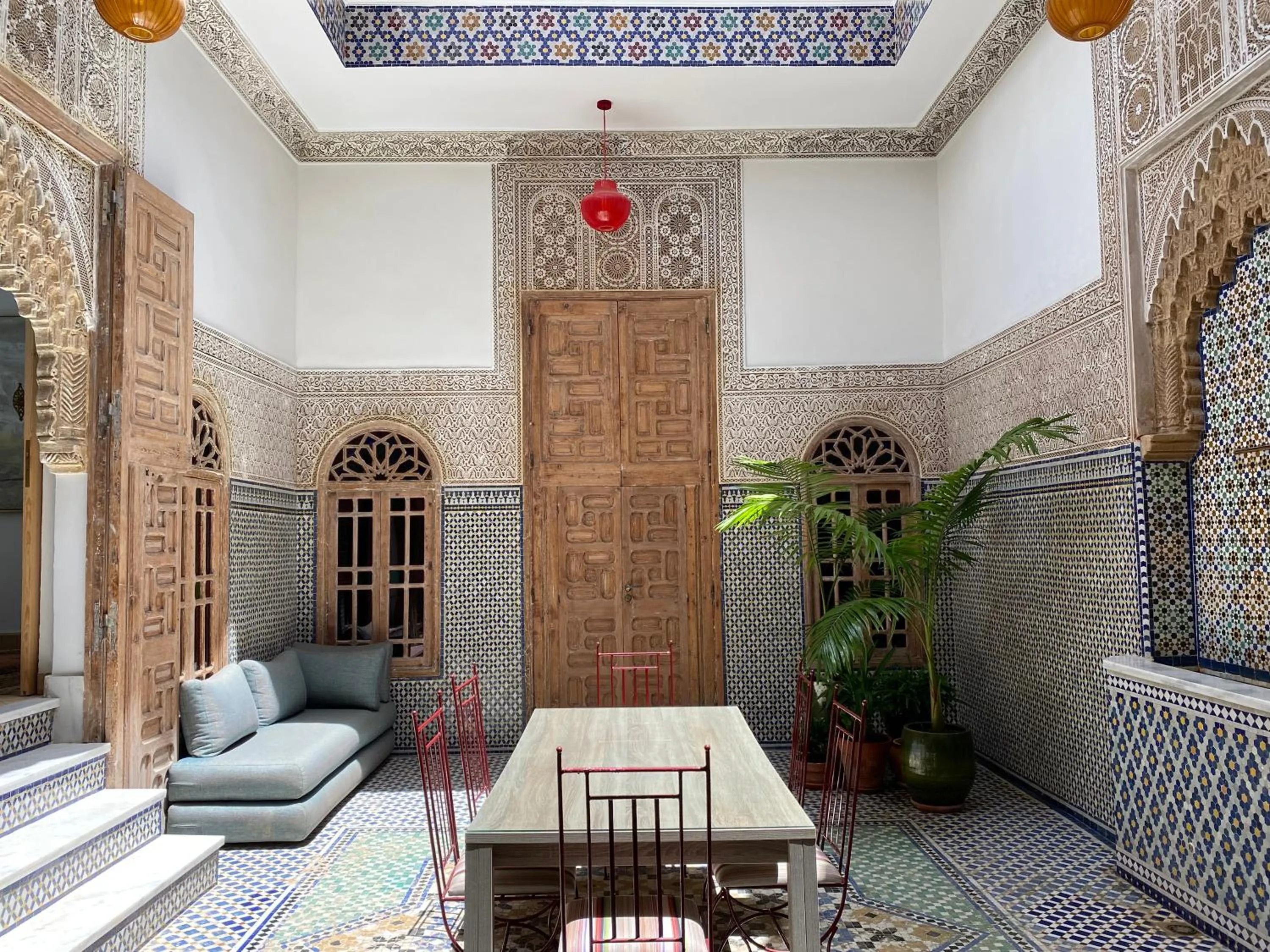 Patio in Riad Zyo