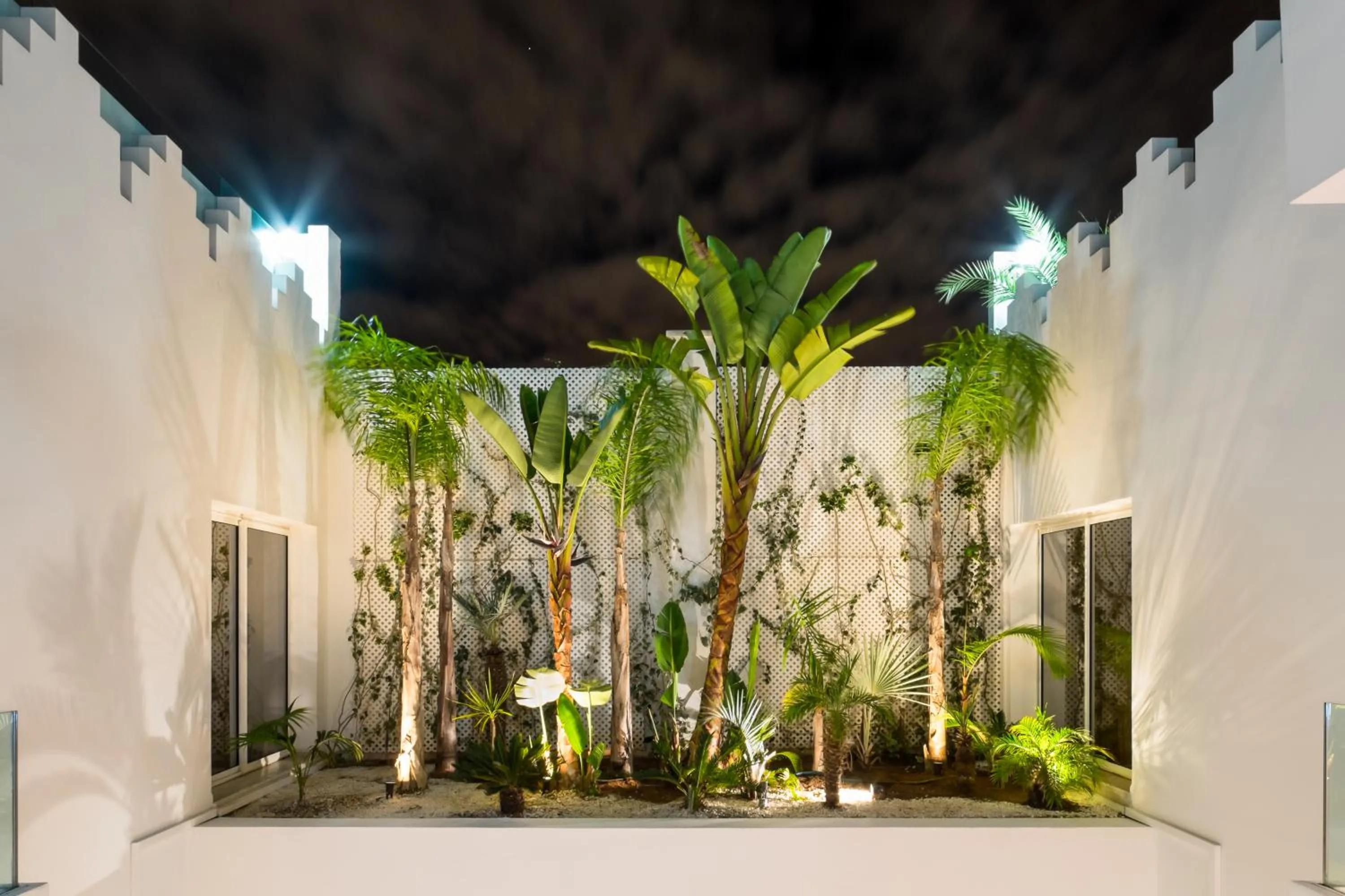 Garden view in Riad Zyo