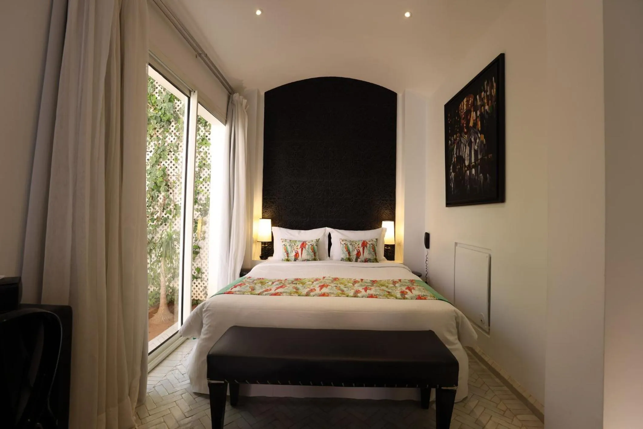 Bedroom, Bed in Riad Zyo