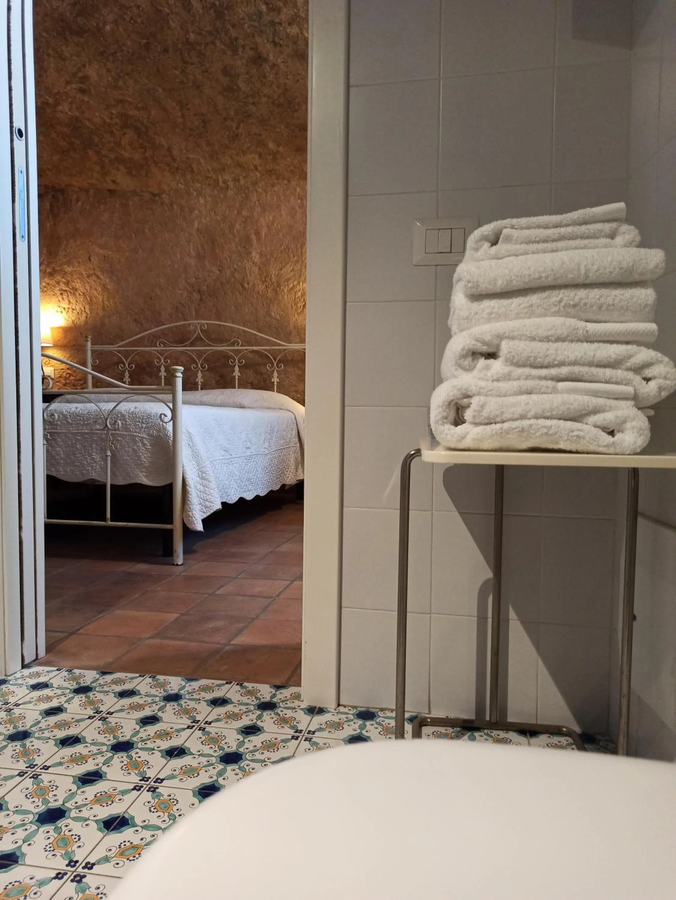Bathroom, Bed in Torretta ai Sassi