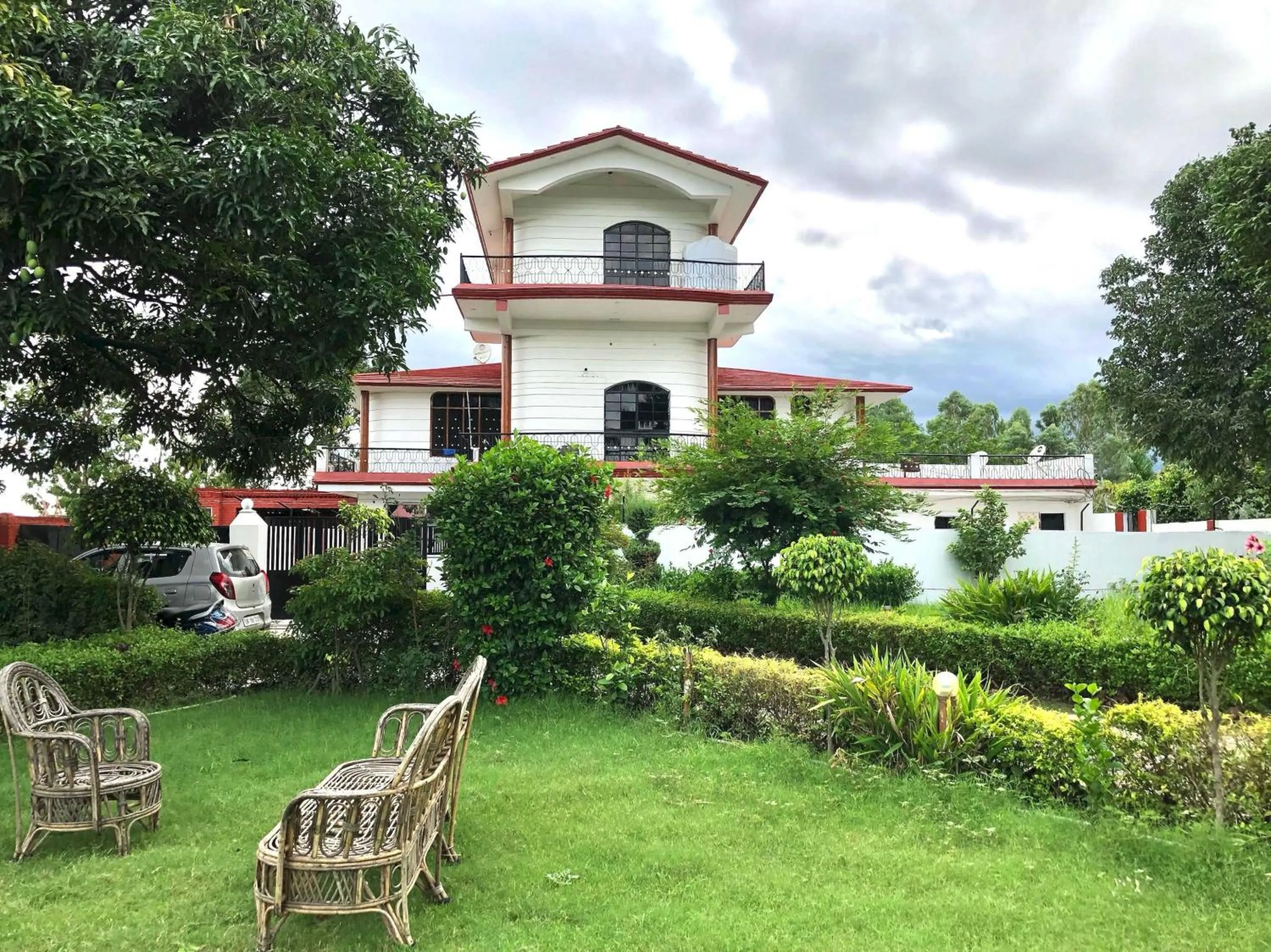 Facade/entrance in Hotel O Corbett Farm Homestay