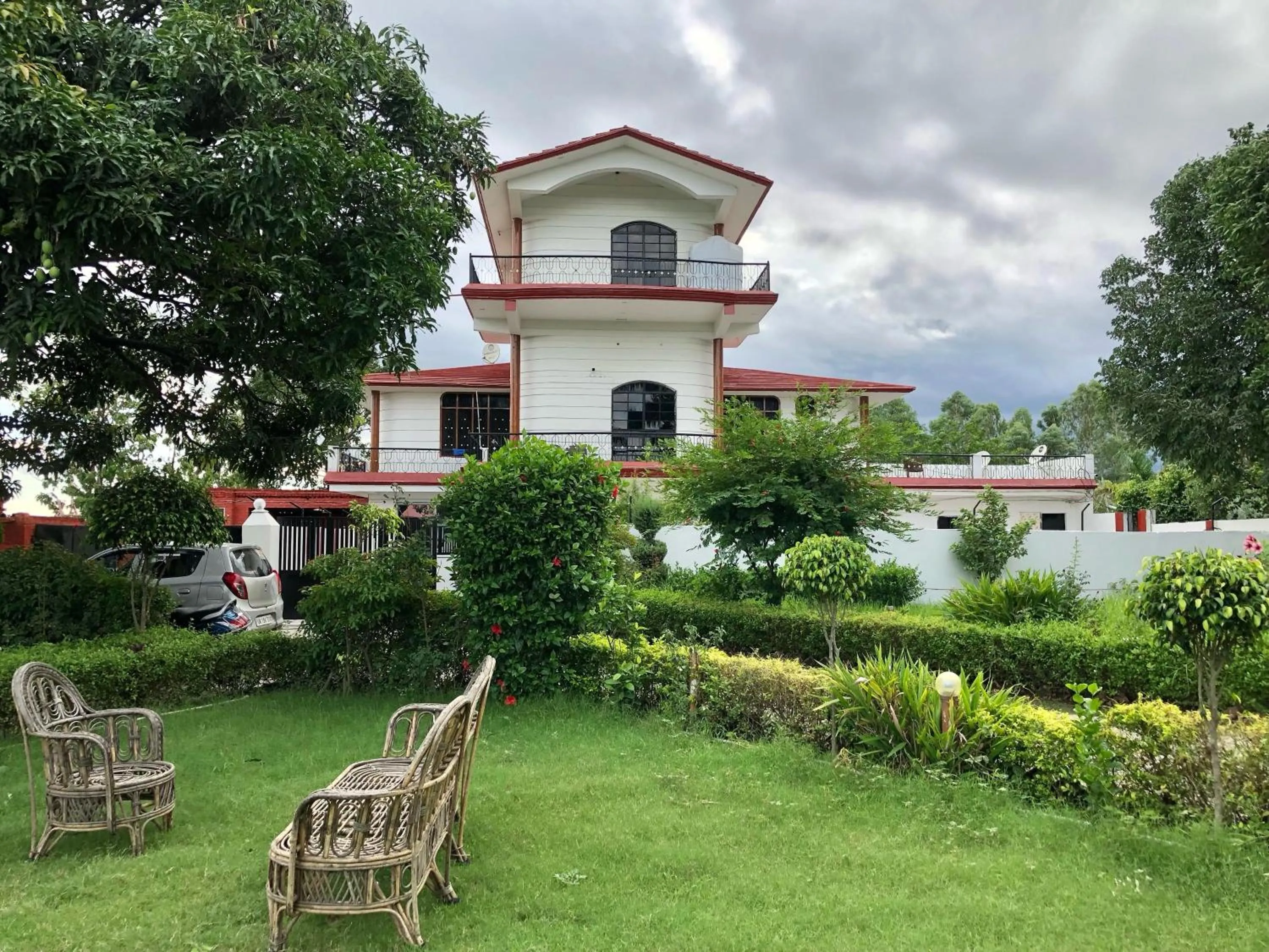 Facade/entrance in Hotel O Corbett Farm Homestay