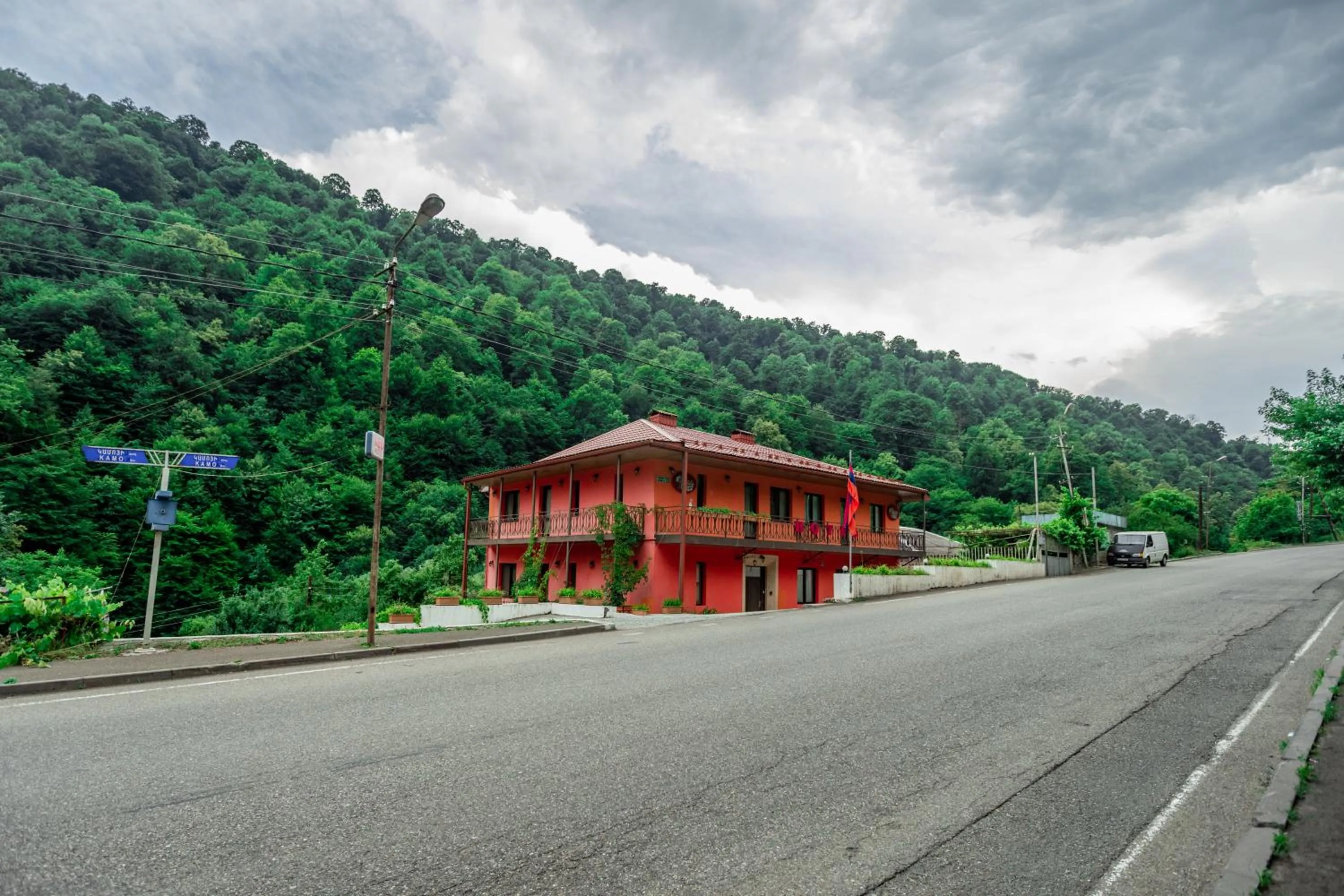 Bird's eye view in Ariana Family Hotel