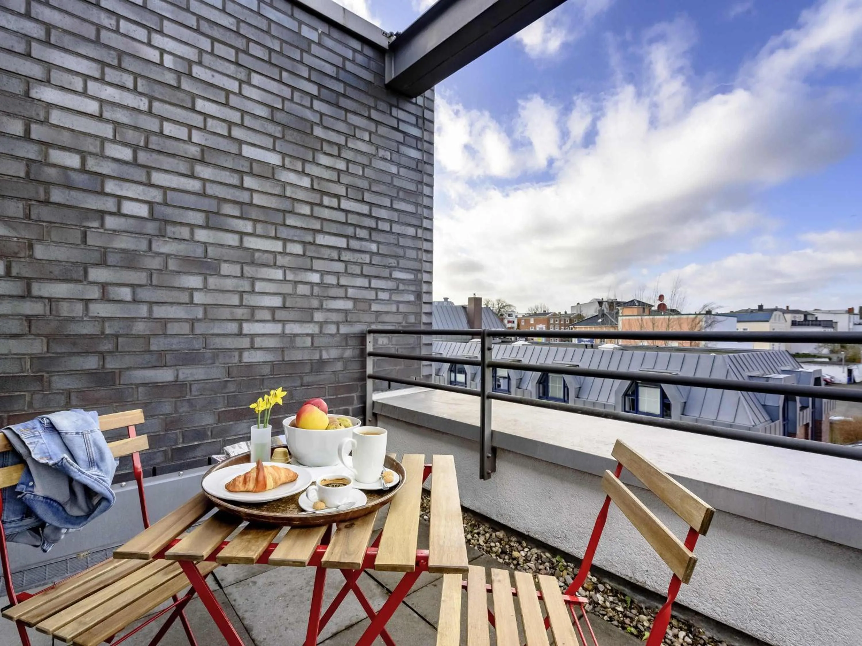 Bedroom in ibis Luebeck City