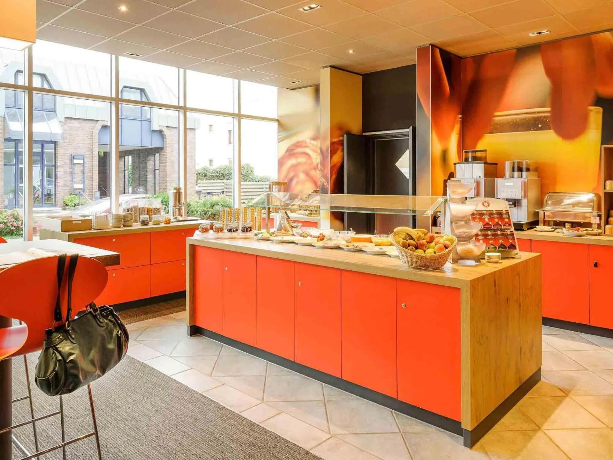 Breakfast in ibis Luebeck City