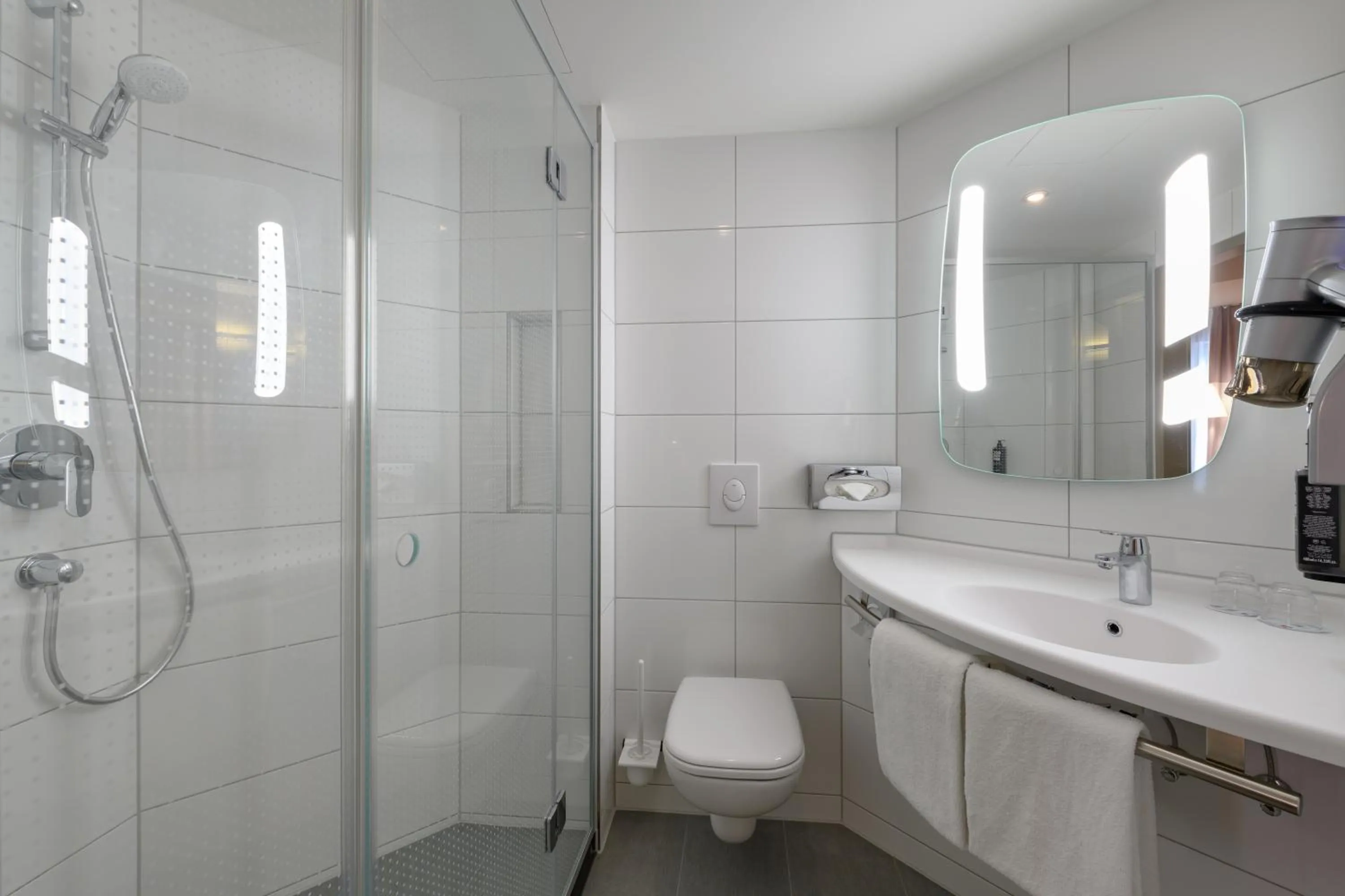 Toilet in ibis Luebeck City