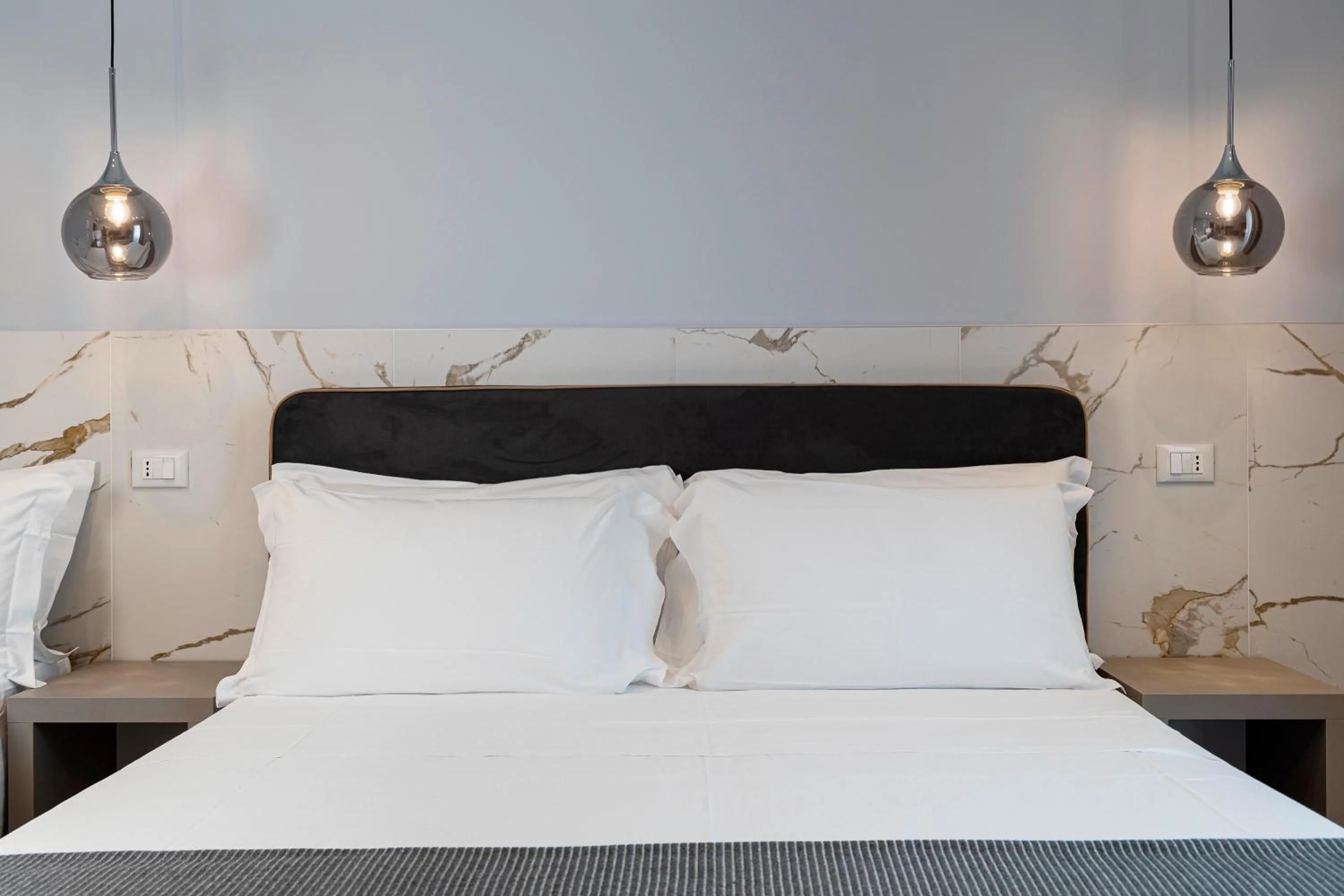 Bedroom, Bed in Hotel Cola Frontemare