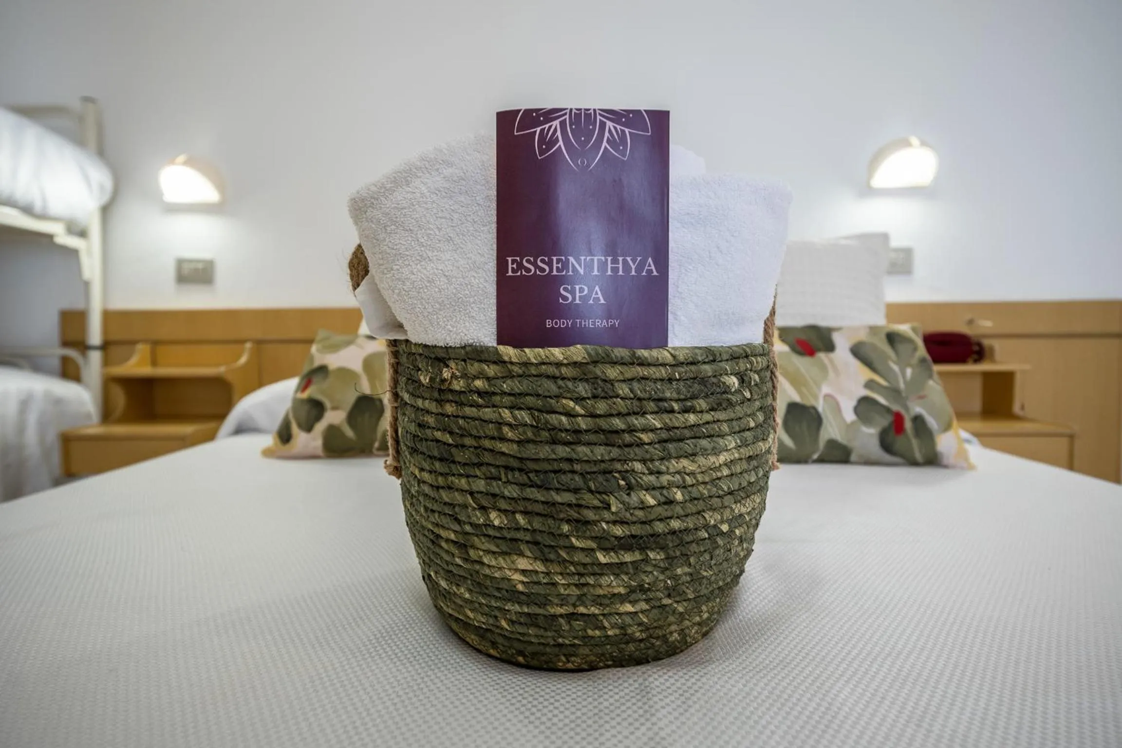 Bed in Hotel Cola Frontemare