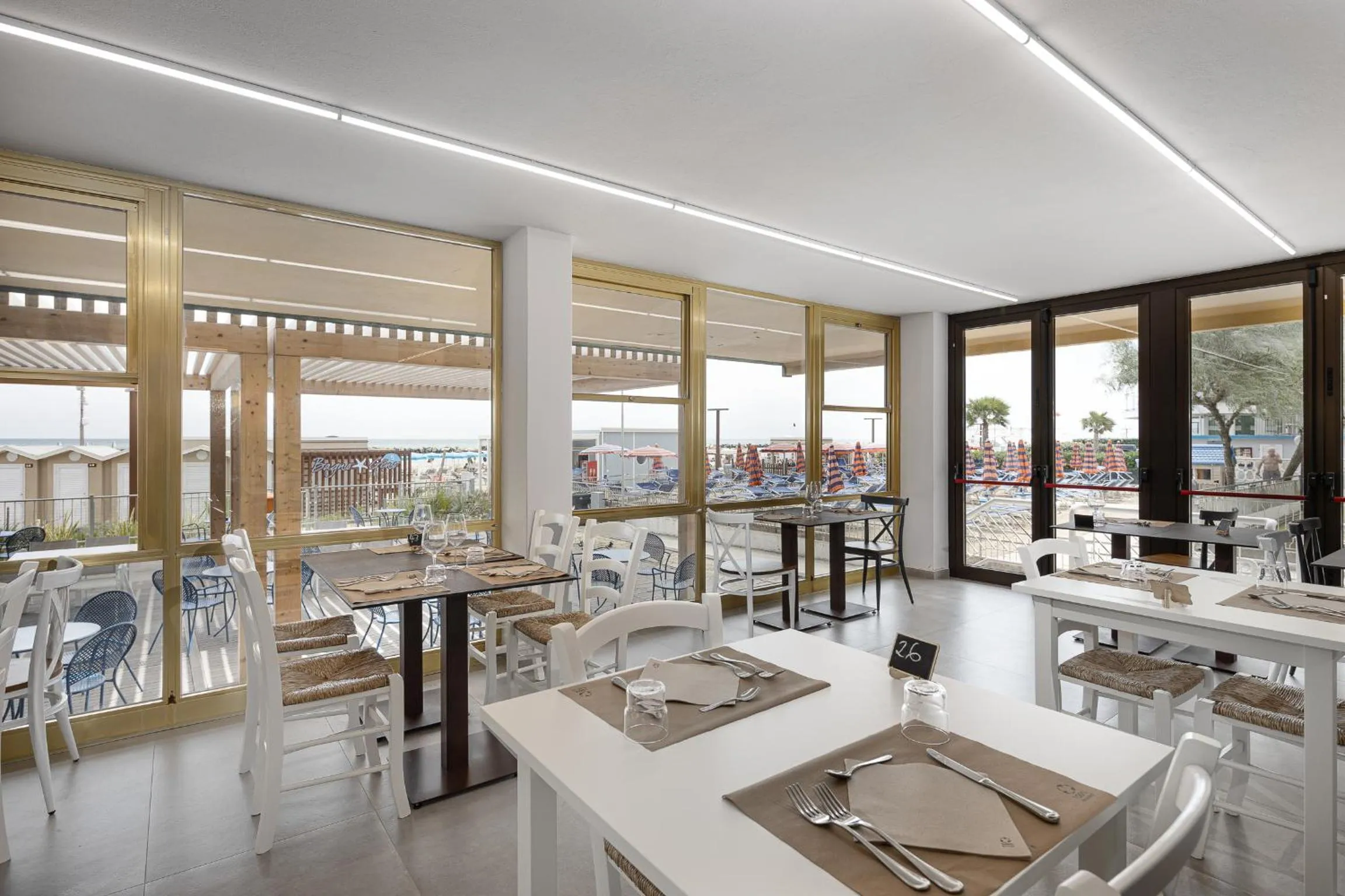 Restaurant/places to eat in Hotel Cola Frontemare