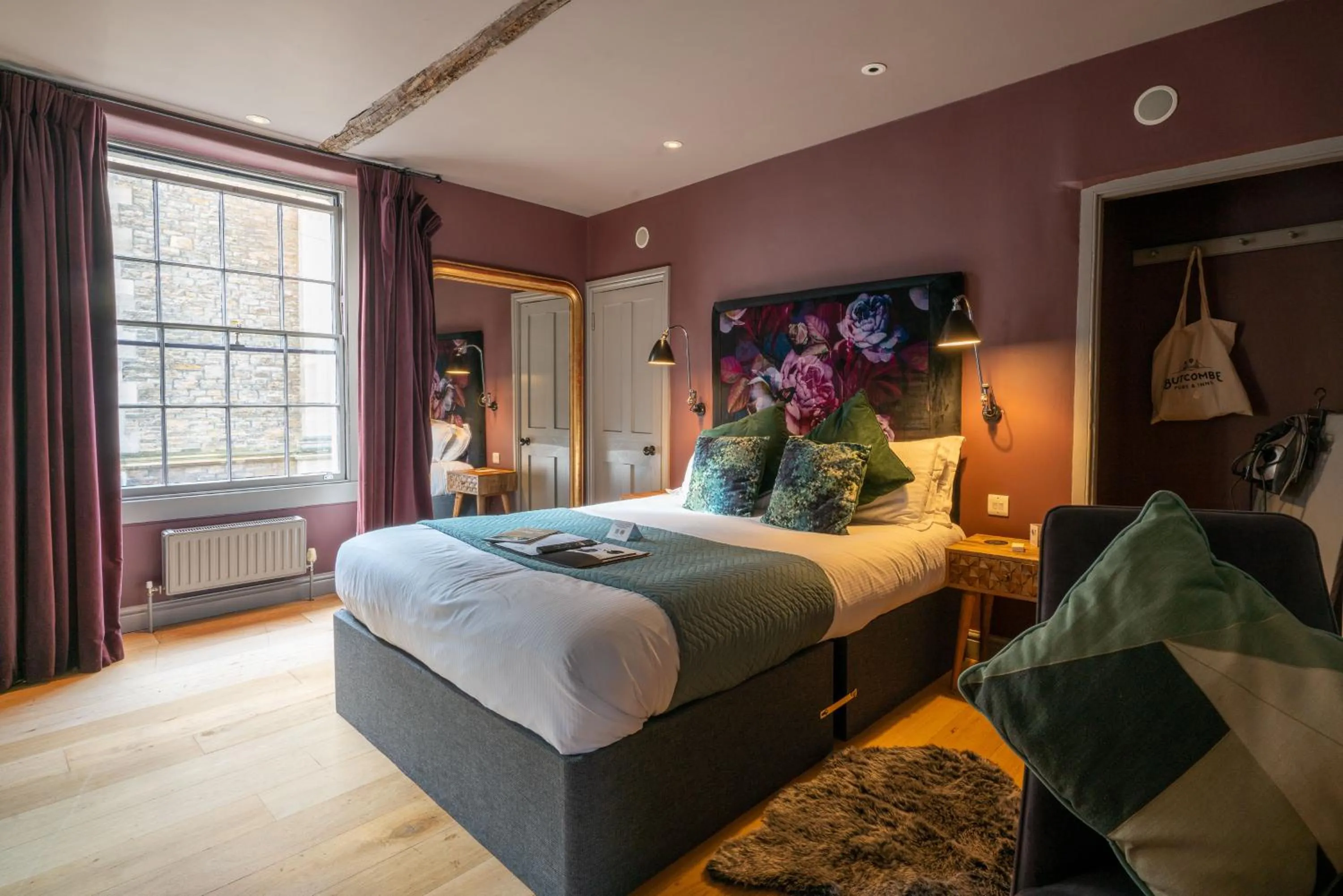 Bed in The Archangel,Restaurant & Bar with Rooms