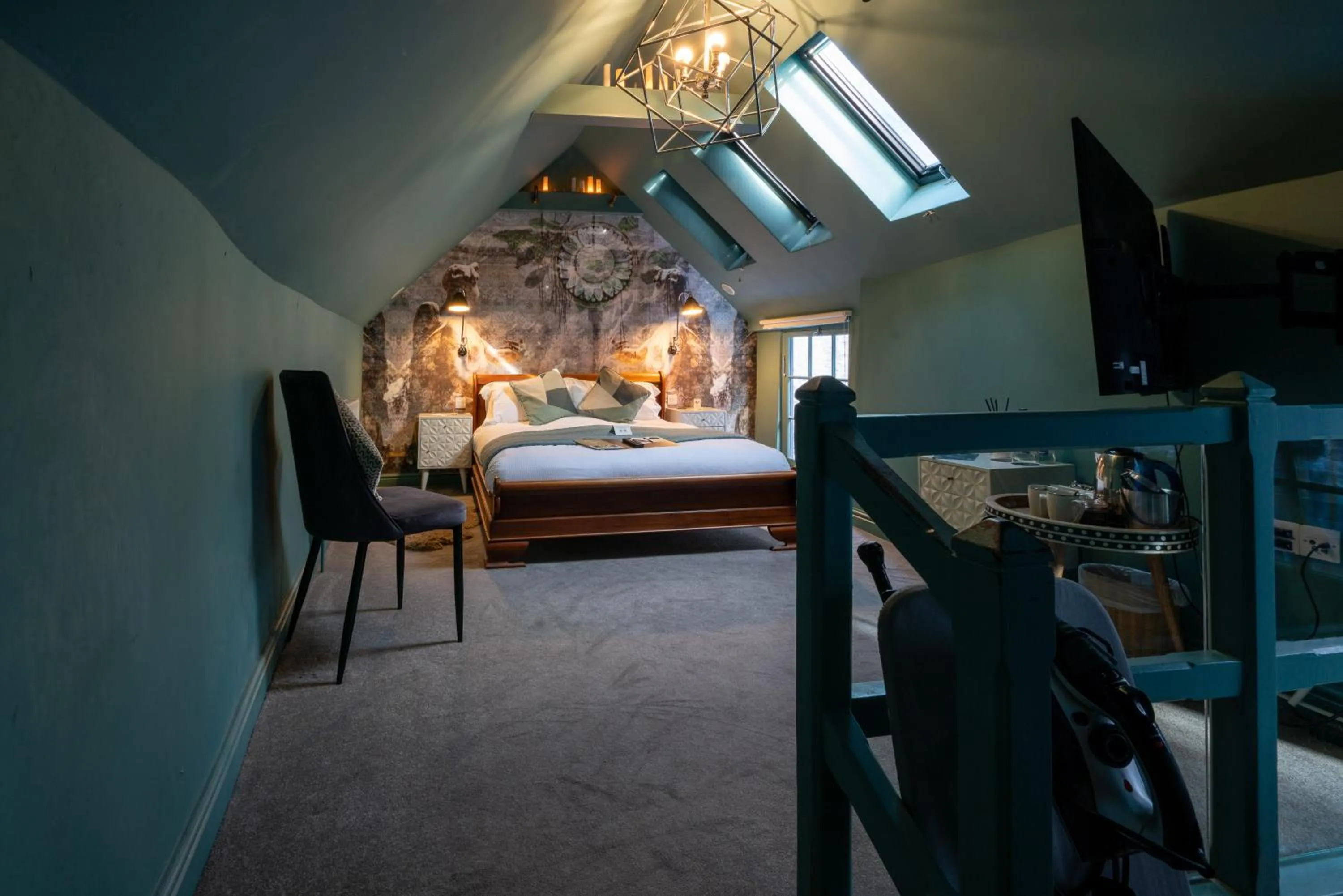 Bed in The Archangel,Restaurant & Bar with Rooms