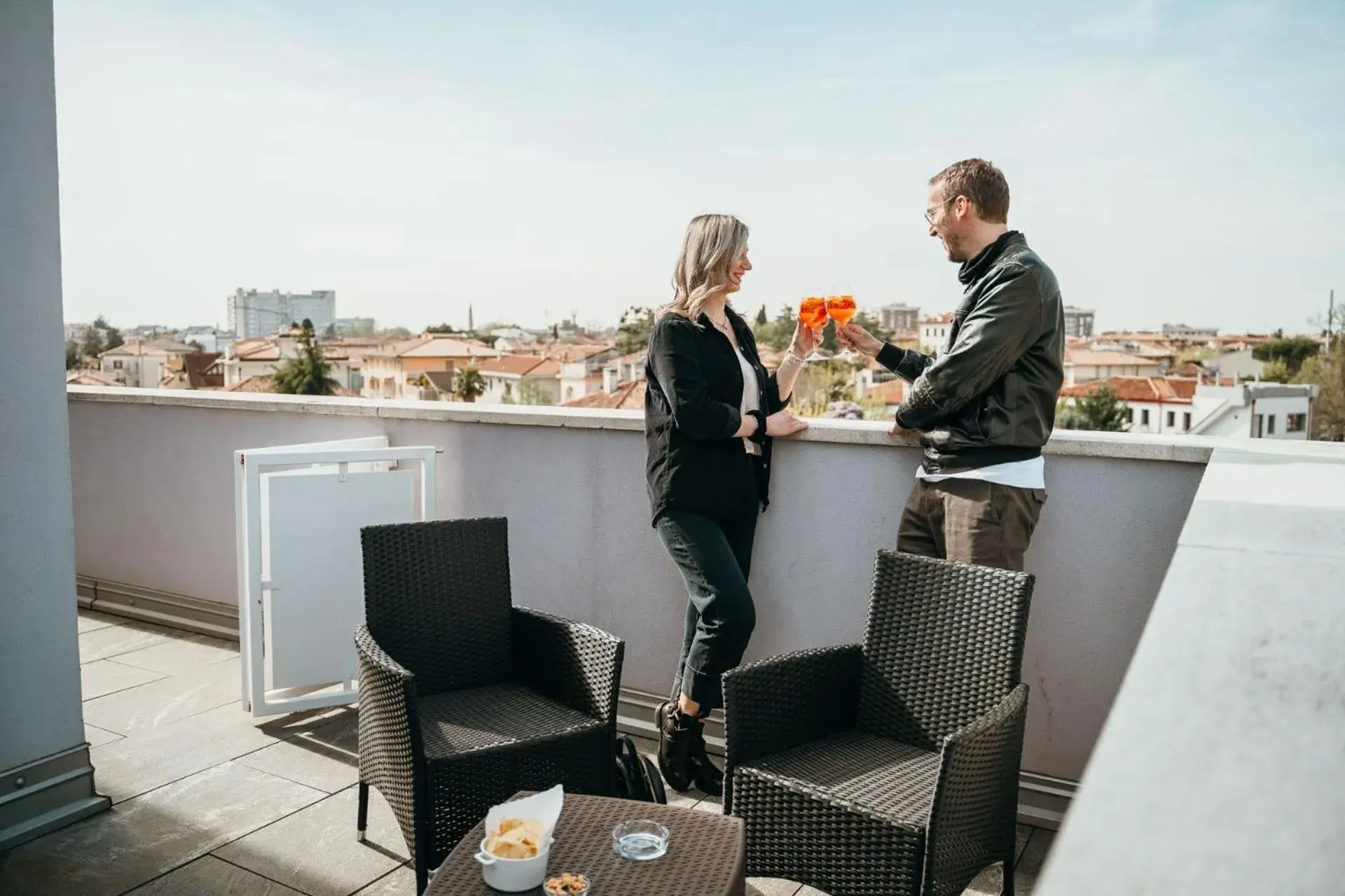 Deluxe Single Room with Balcony in Maritan Hotel & Spa Deluxe Single Room with Balcony in Maritan Hotel & Spa