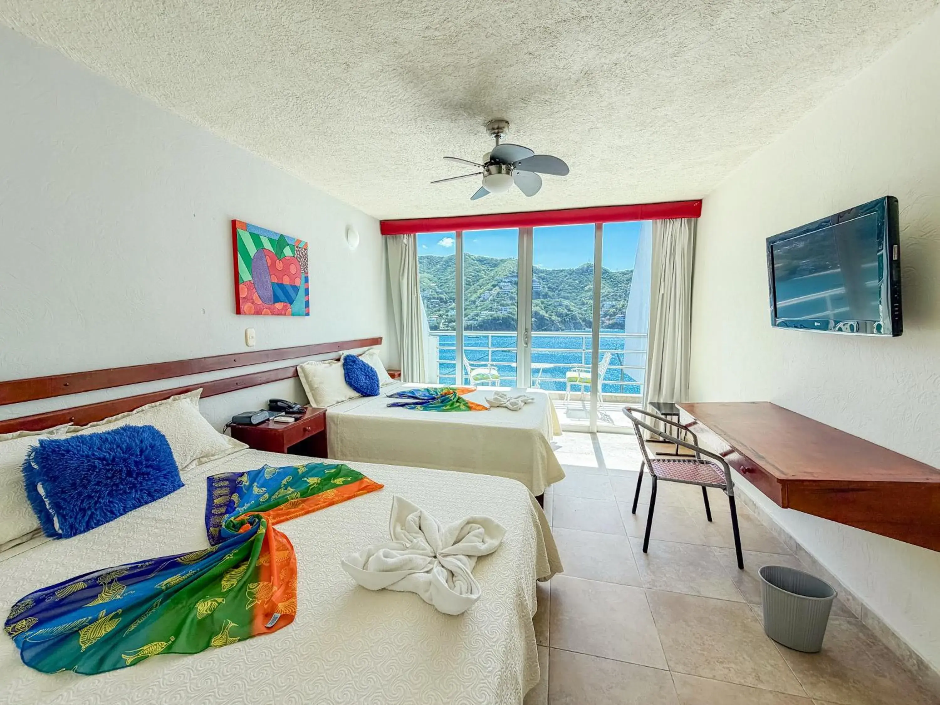 Bedroom in Hotel Bahia Taganga Bedroom in Hotel Bahia Taganga