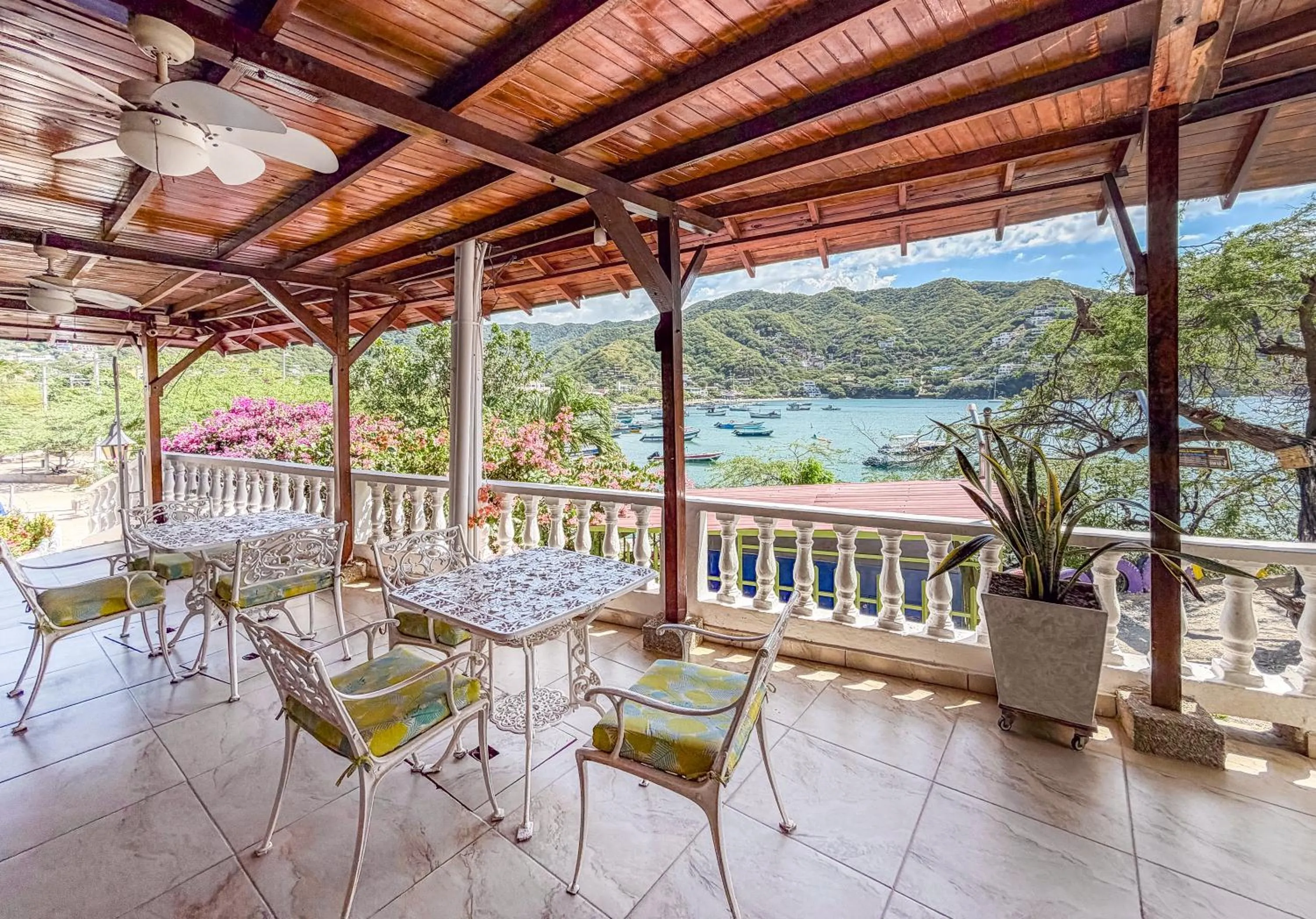 Living room in Hotel Bahia Taganga