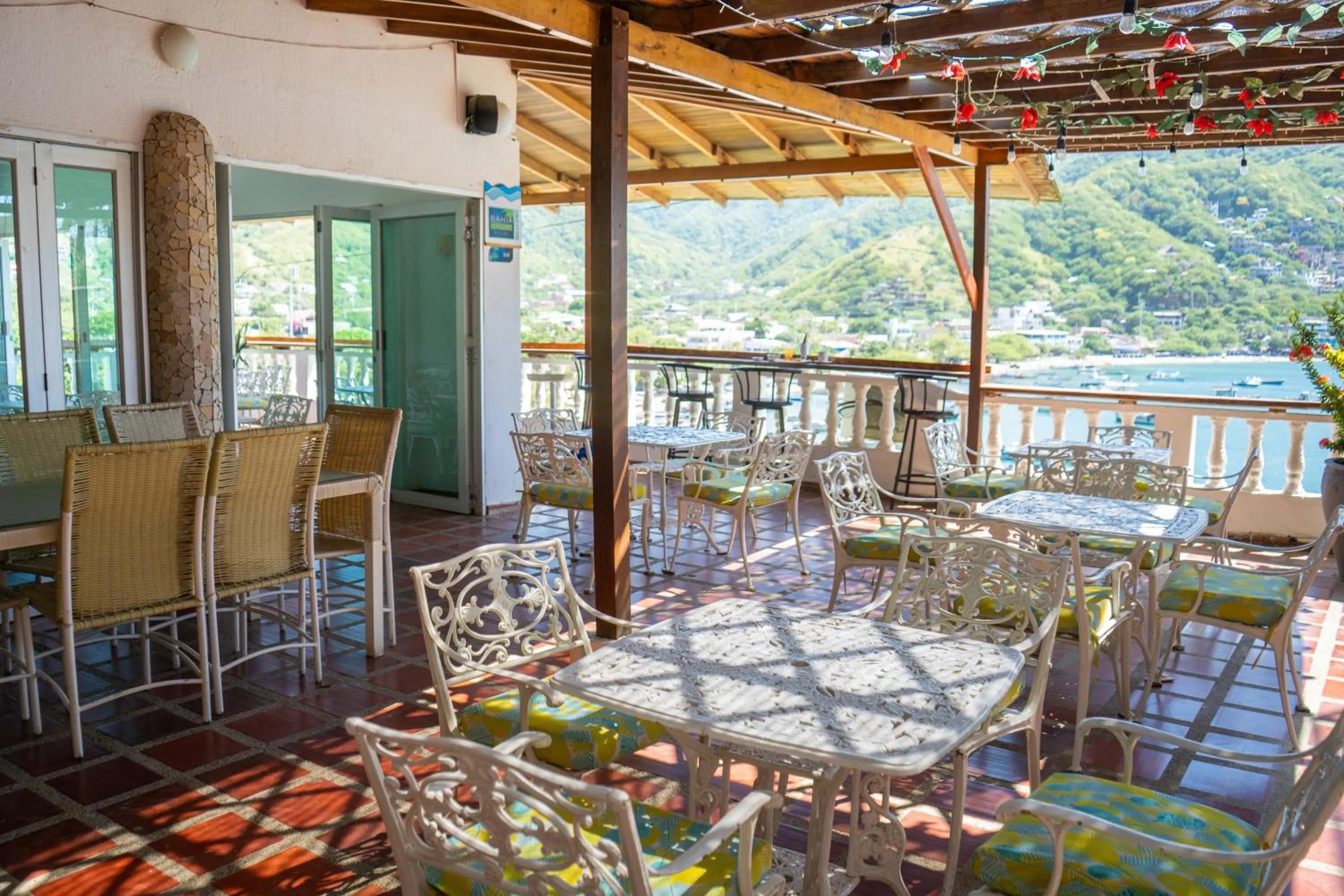 Restaurant/places to eat in Hotel Bahia Taganga