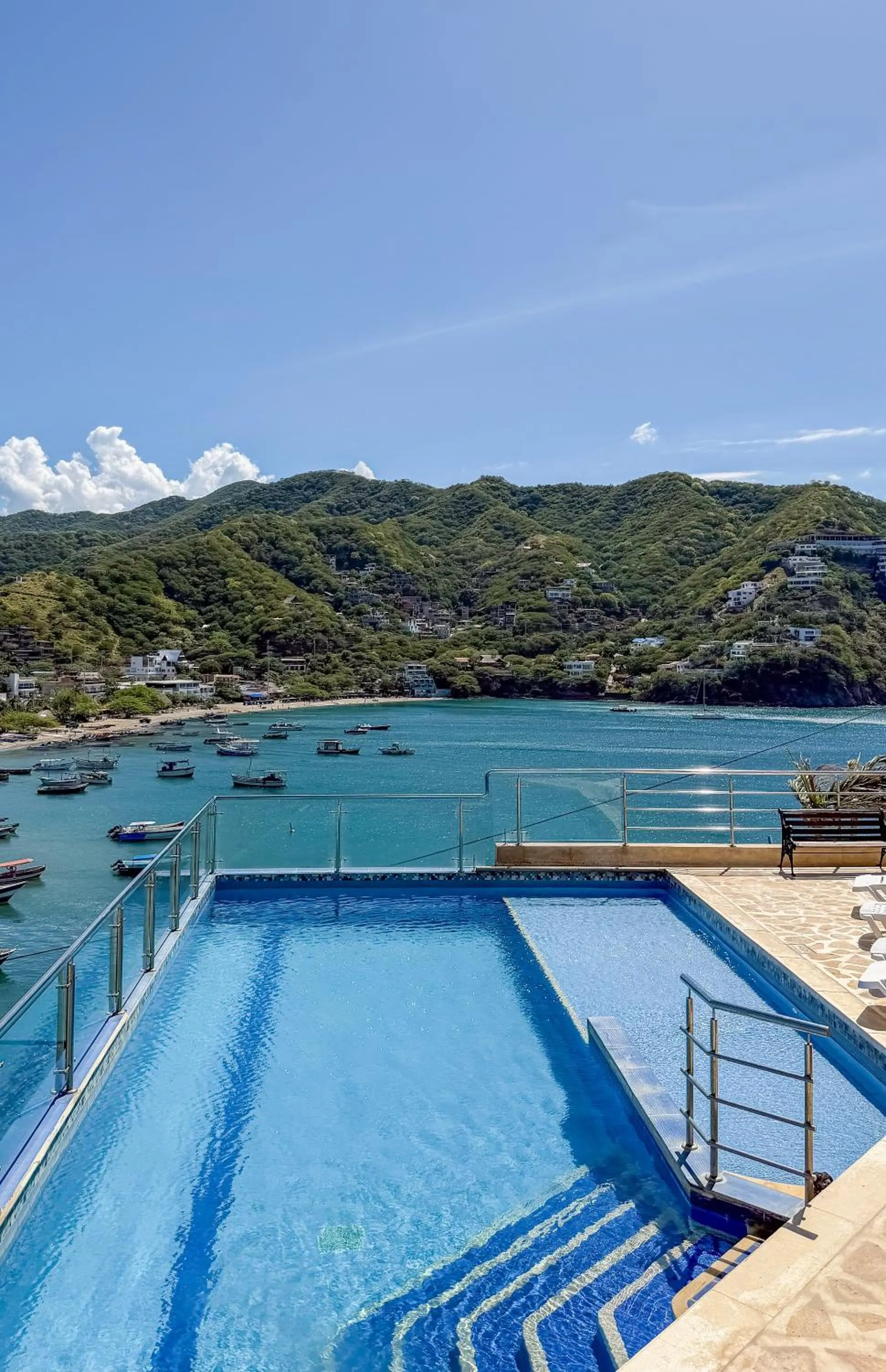 Natural landscape in Hotel Bahia Taganga