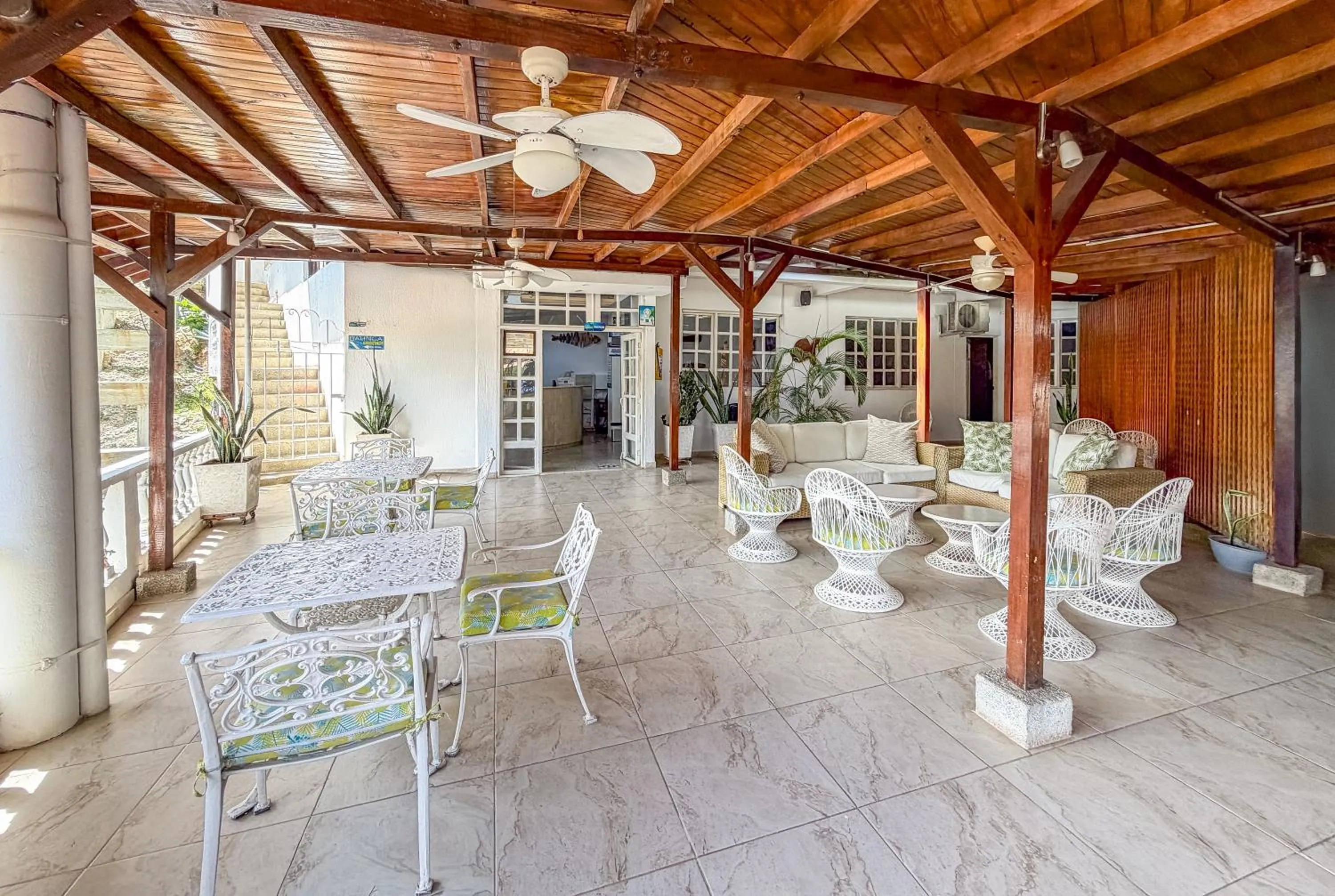 Living room in Hotel Bahia Taganga