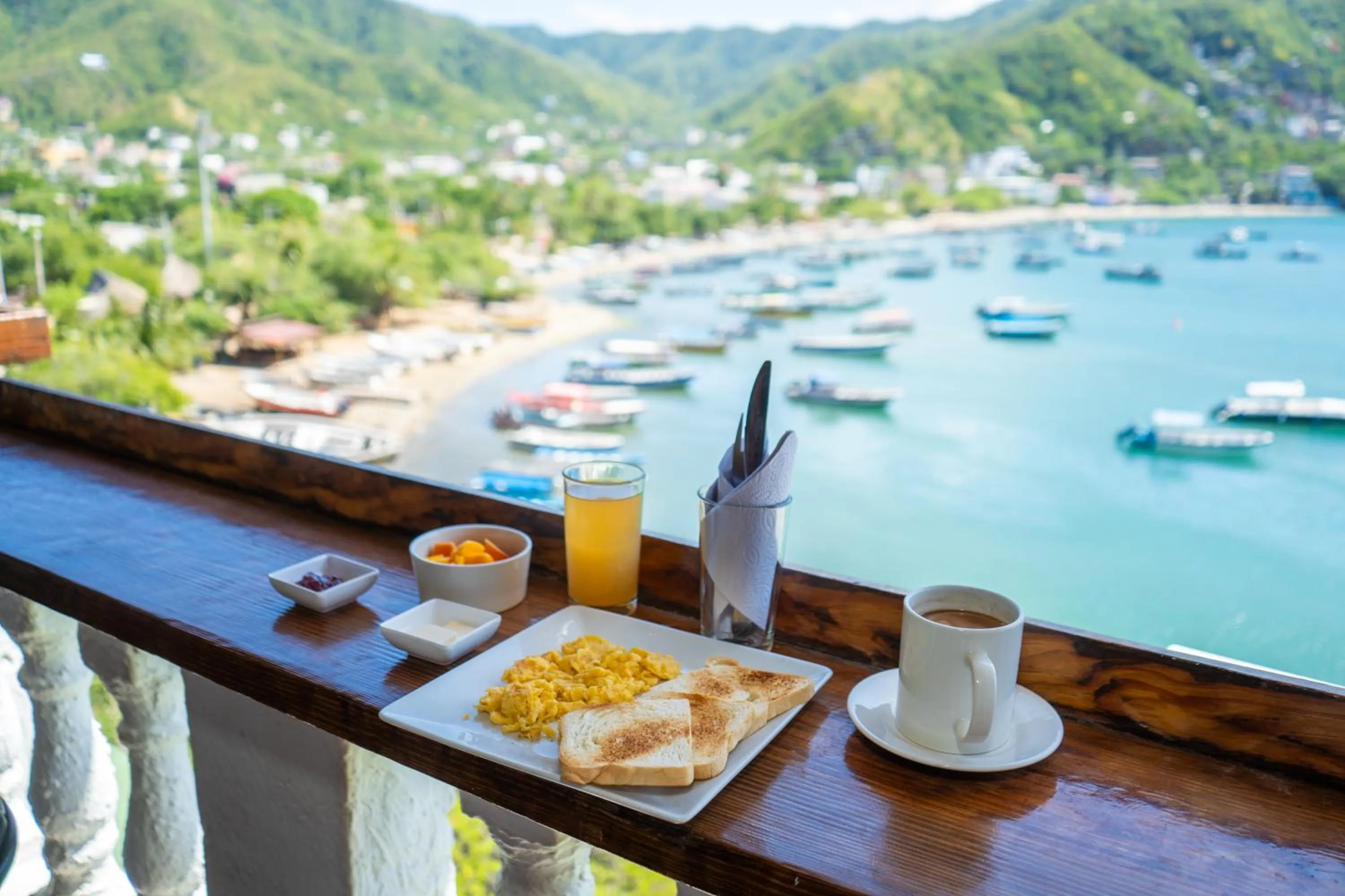Sea view in Hotel Bahia Taganga