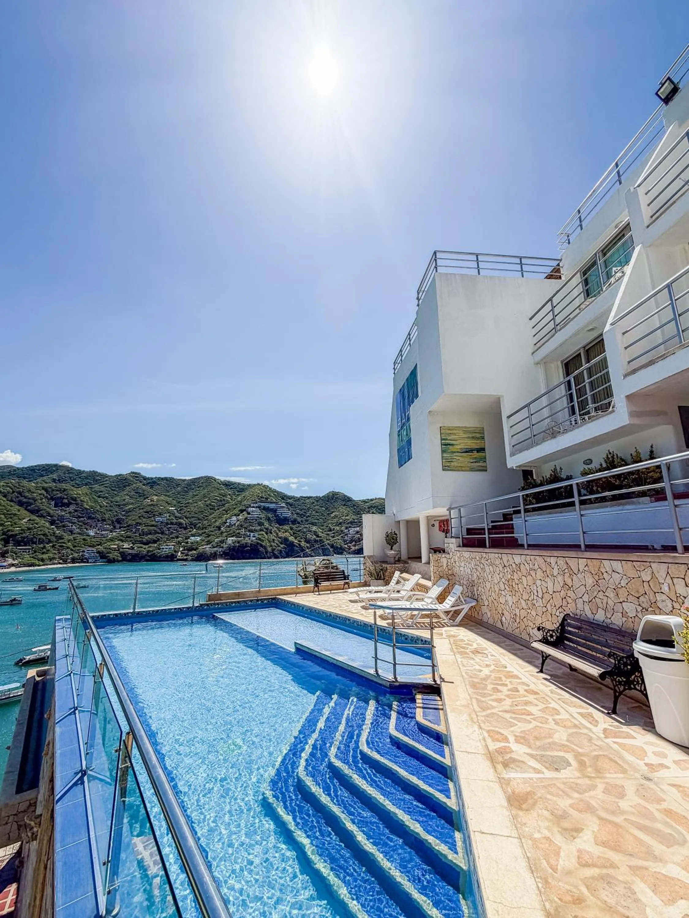 Sea view in Hotel Bahia Taganga