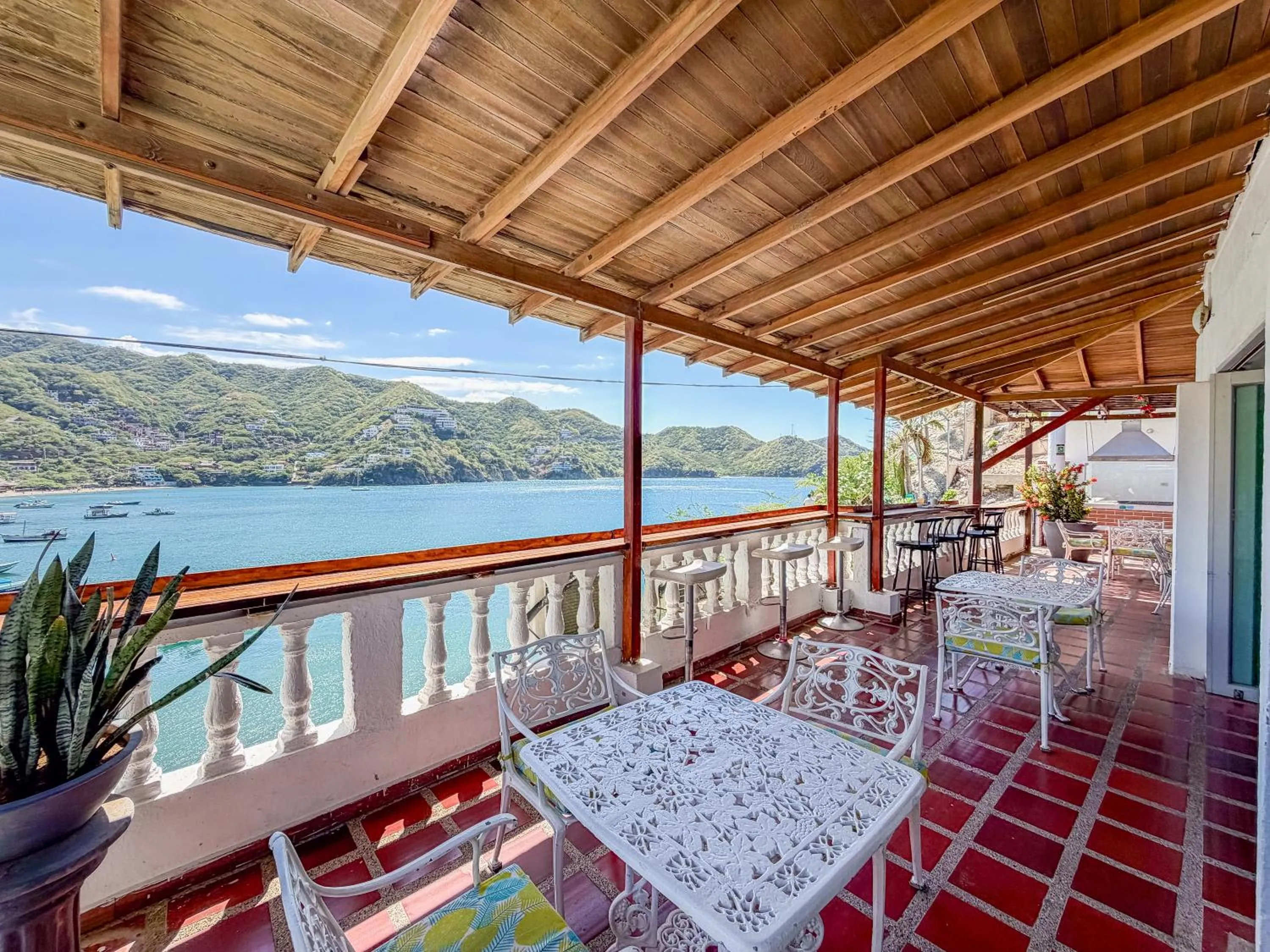 Restaurant/places to eat in Hotel Bahia Taganga