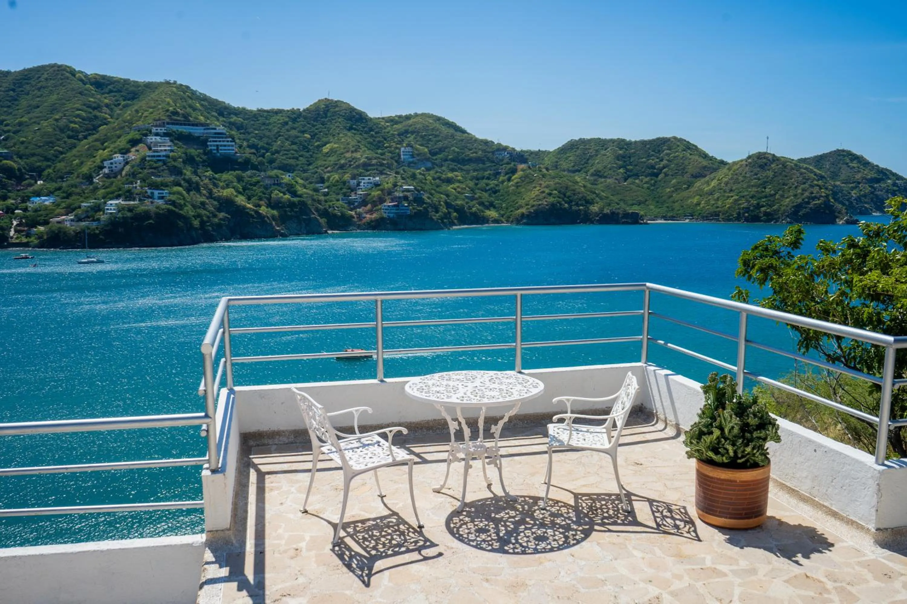 Solarium in Hotel Bahia Taganga