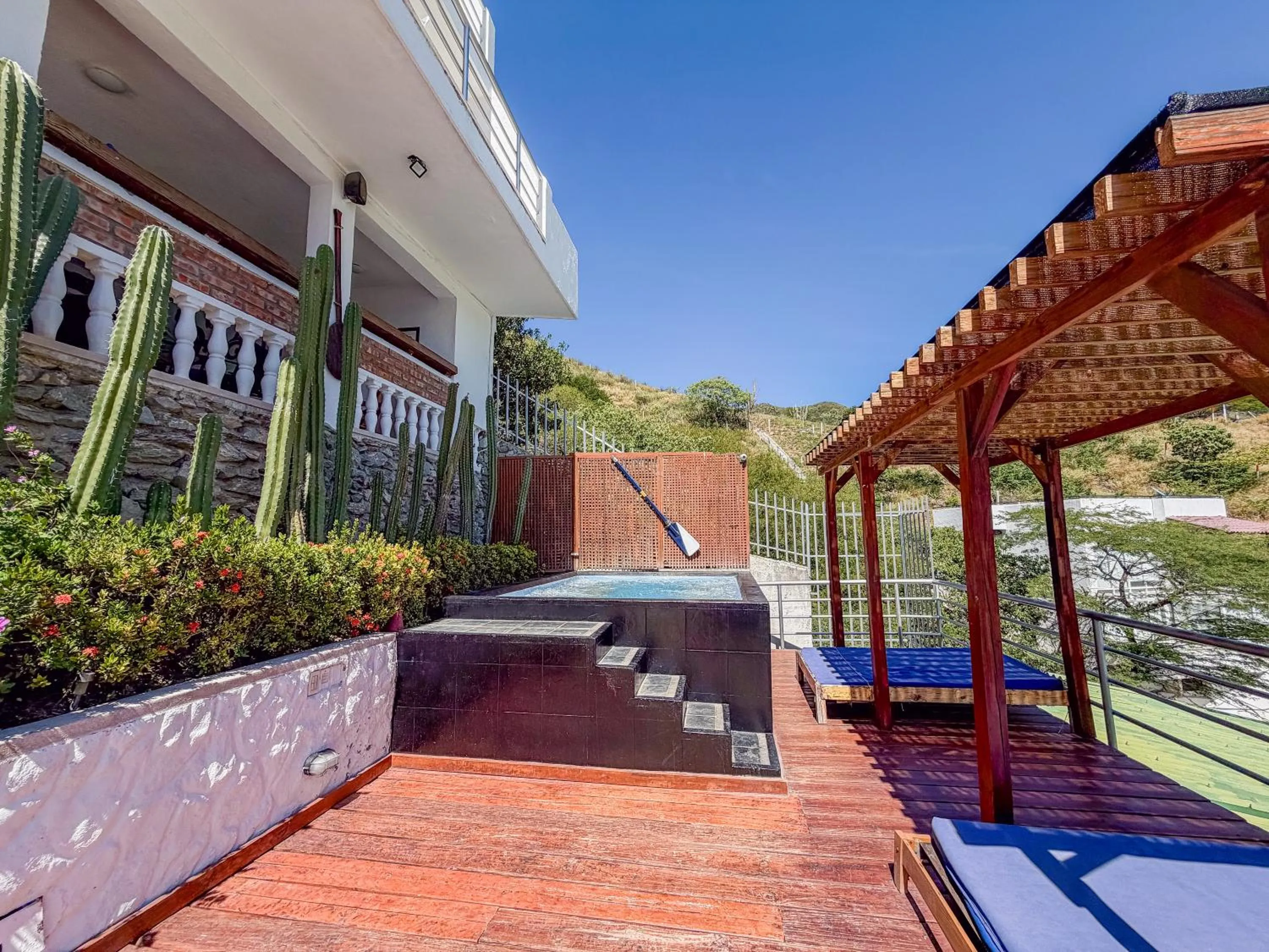 Swimming pool in Hotel Bahia Taganga