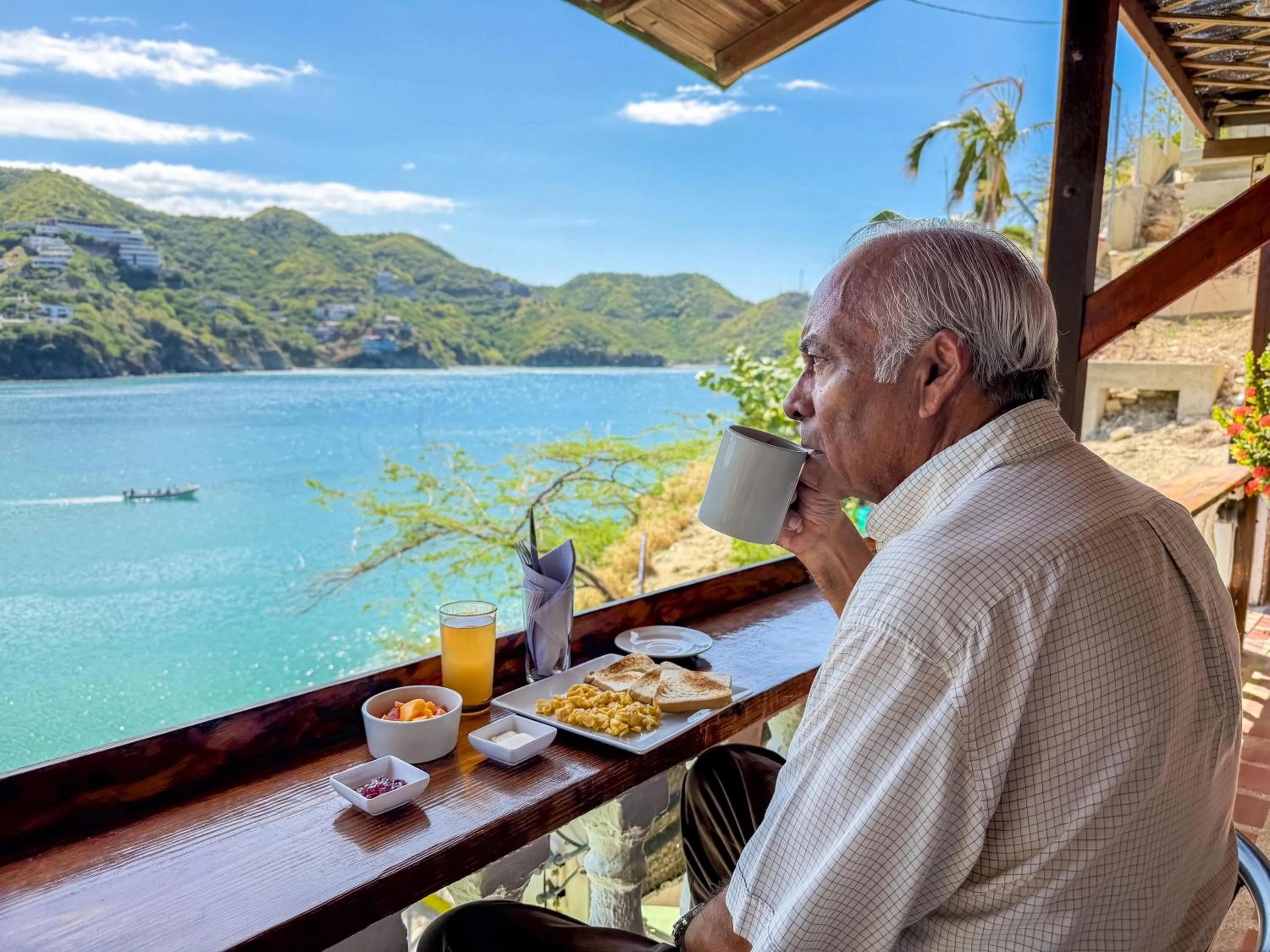 Breakfast in Hotel Bahia Taganga