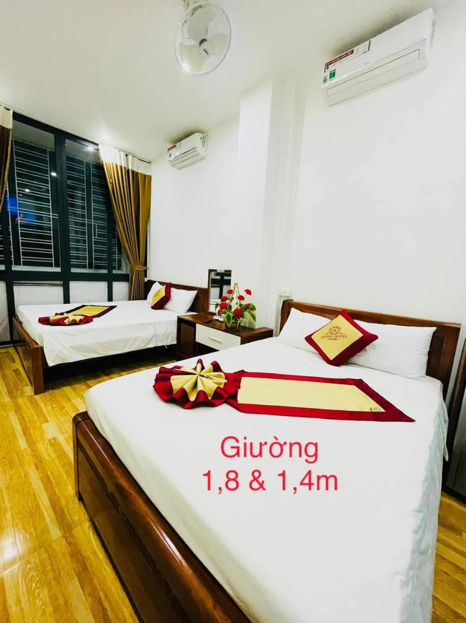 Bedroom, Bed in Sapphire Hotel Hue