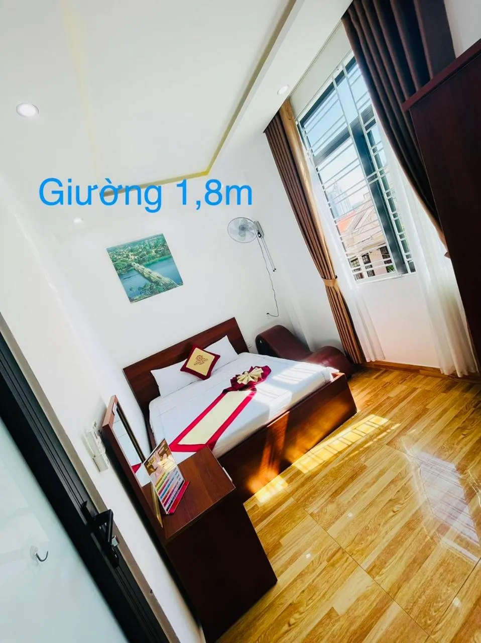 Bed in Sapphire Hotel Hue