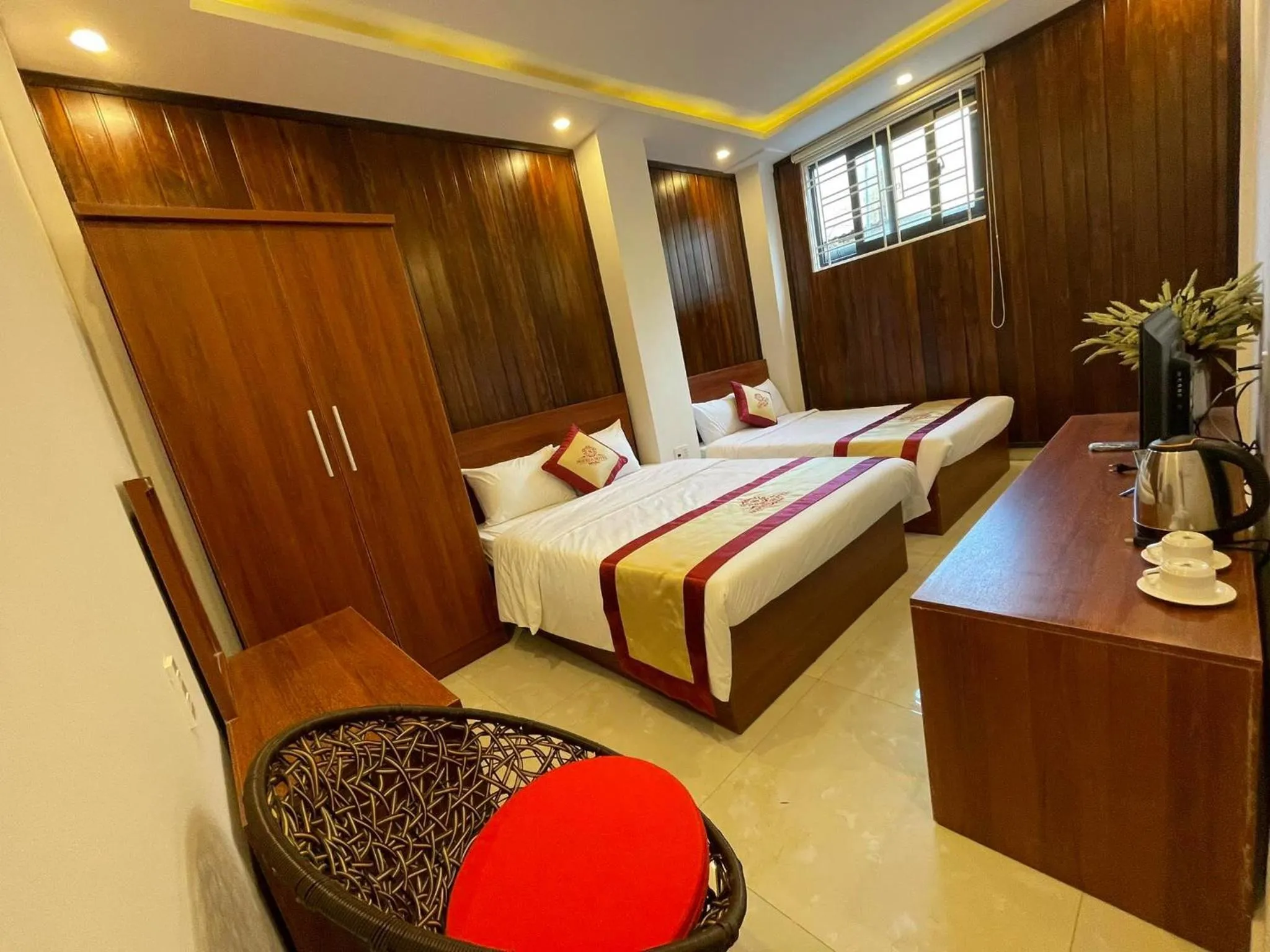 Bed in Sapphire Hotel Hue