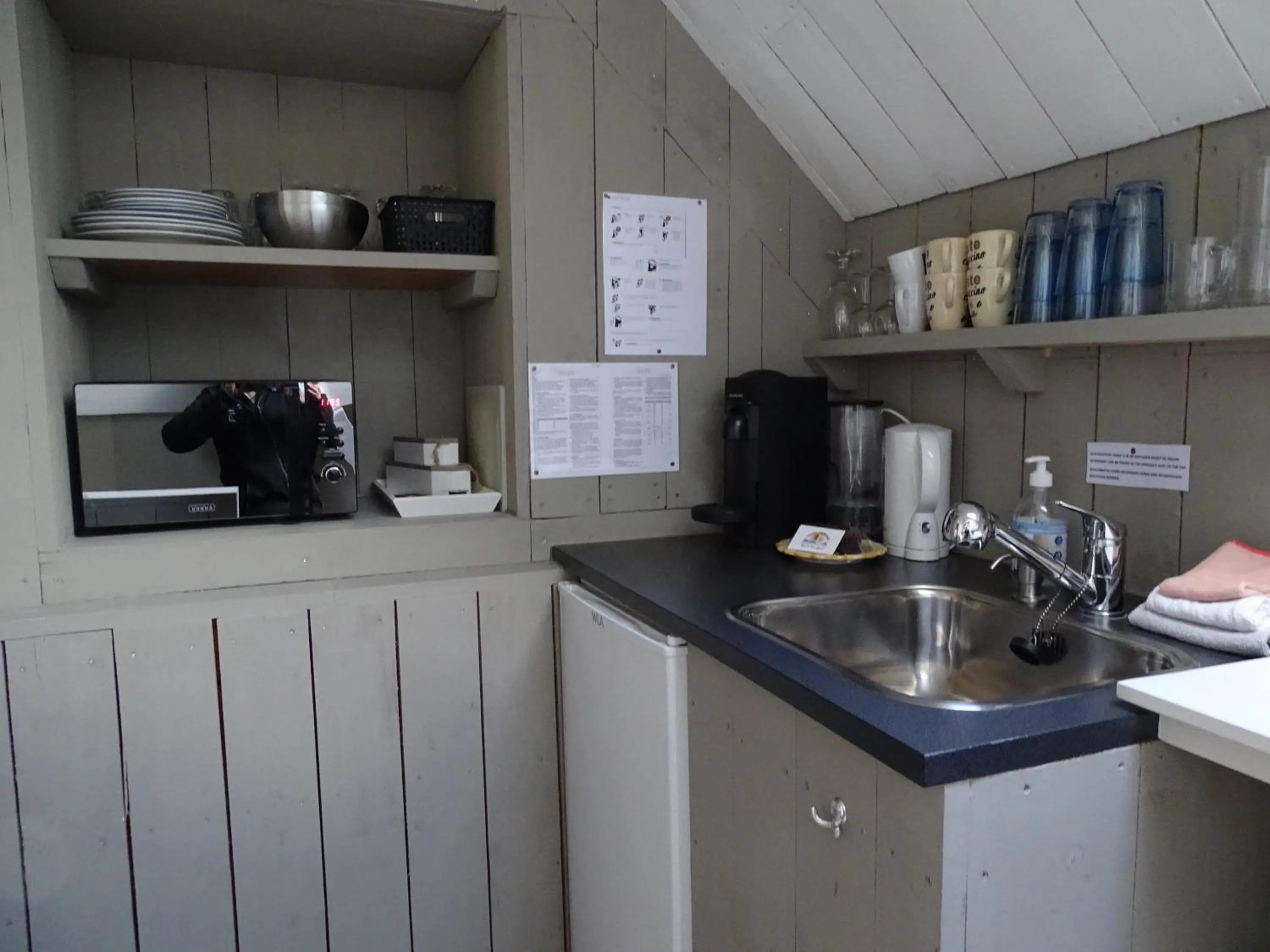 Kitchen or kitchenette in B&B Tulden Farmhouse