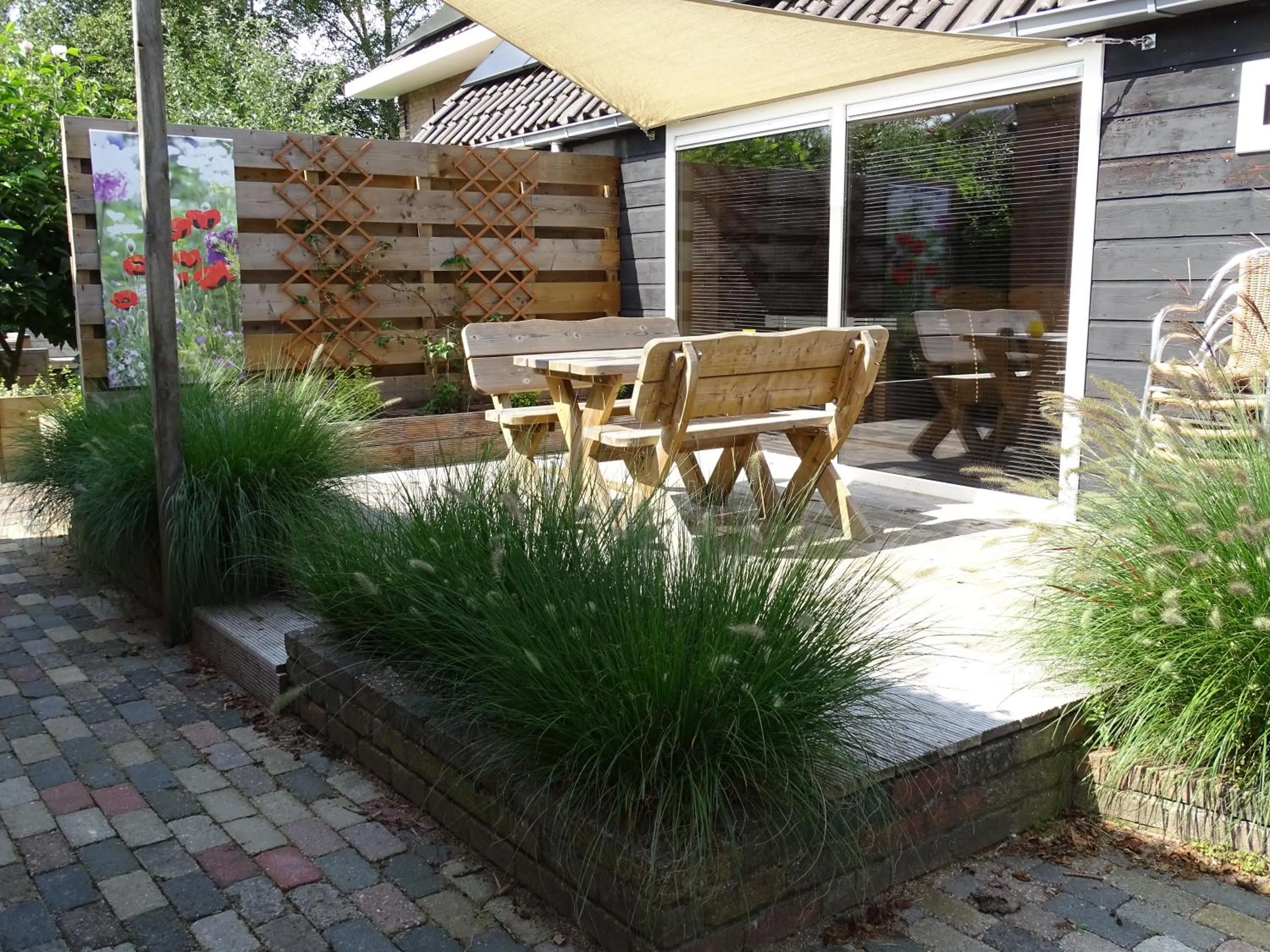 Garden in B&B Tulden Farmhouse