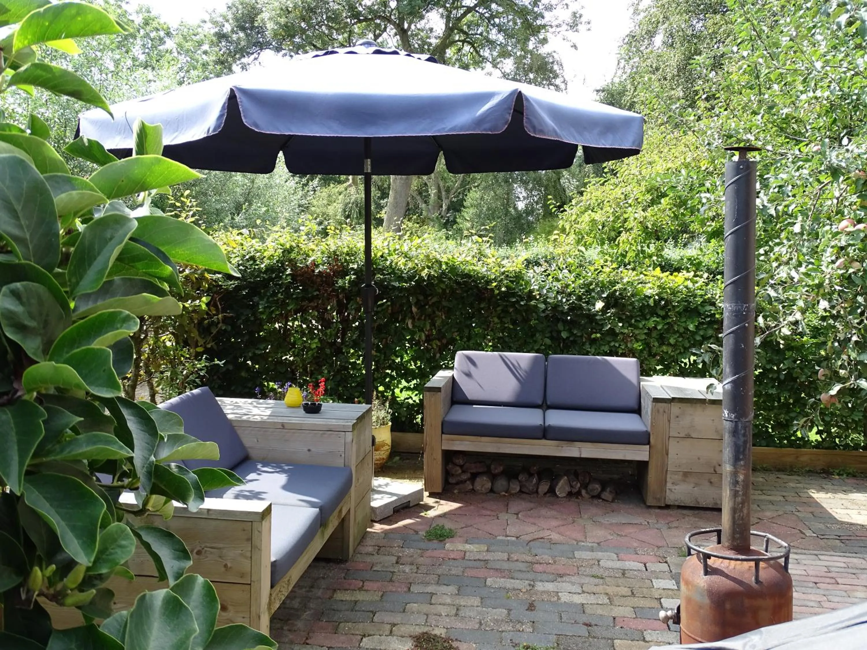 Garden in B&B Tulden Farmhouse