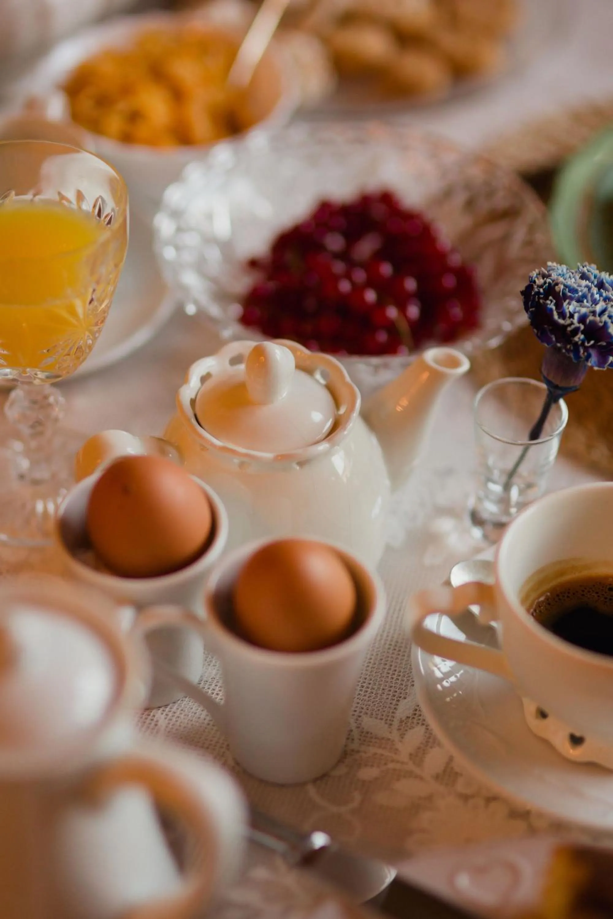 Breakfast in I giardini segreti di Villa Marcello Marinelli