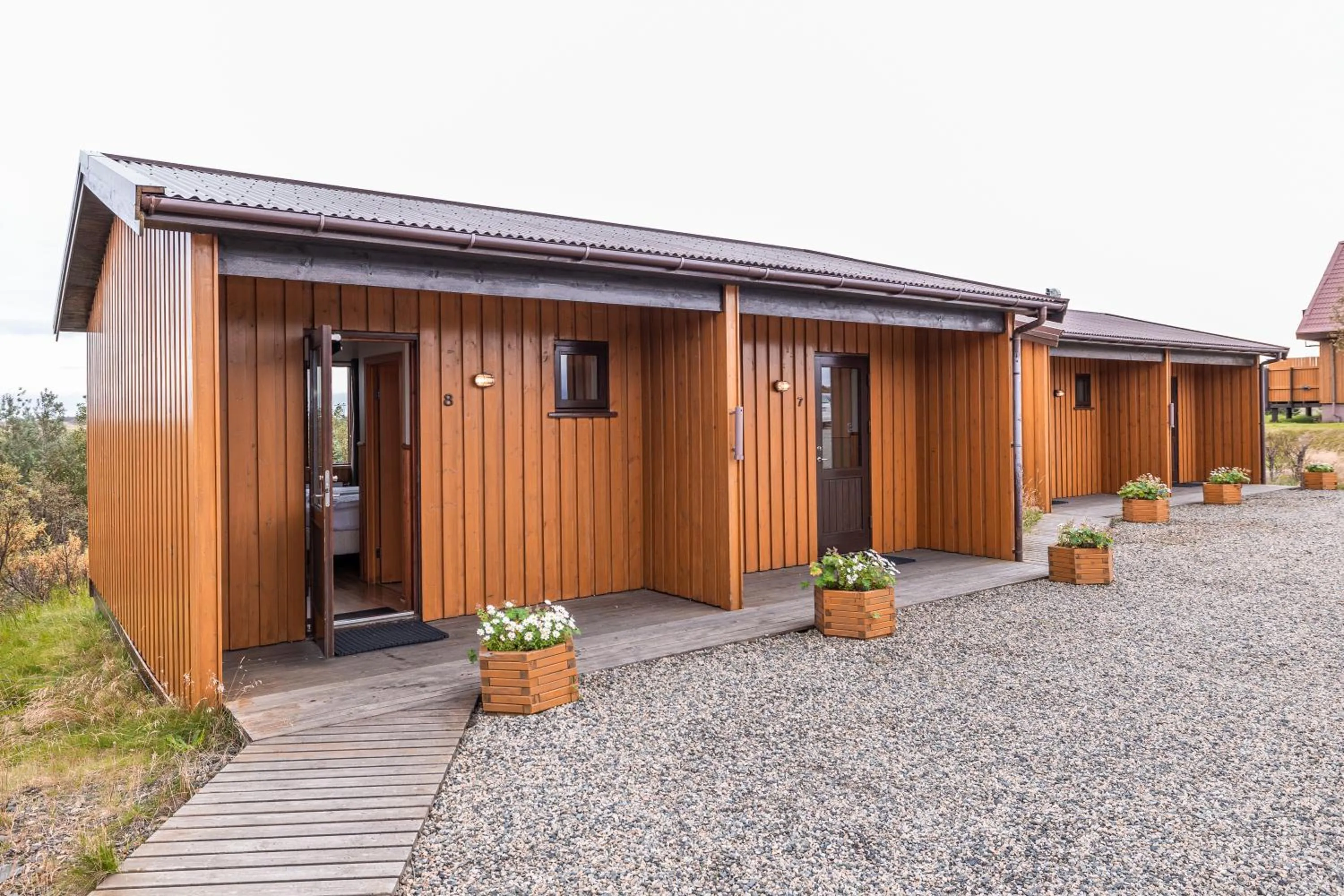 Patio in Árnanes Country Hotel