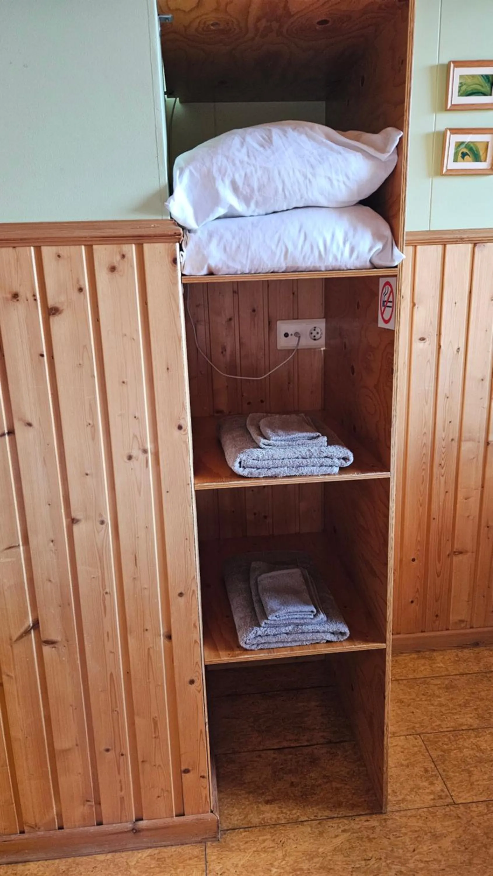 towels in Árnanes Country Hotel