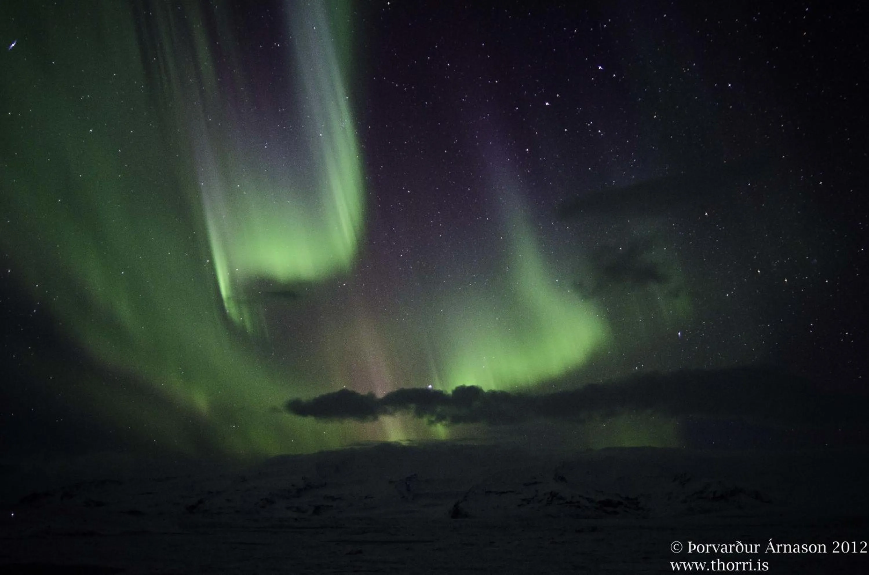 Natural landscape in Árnanes Country Hotel