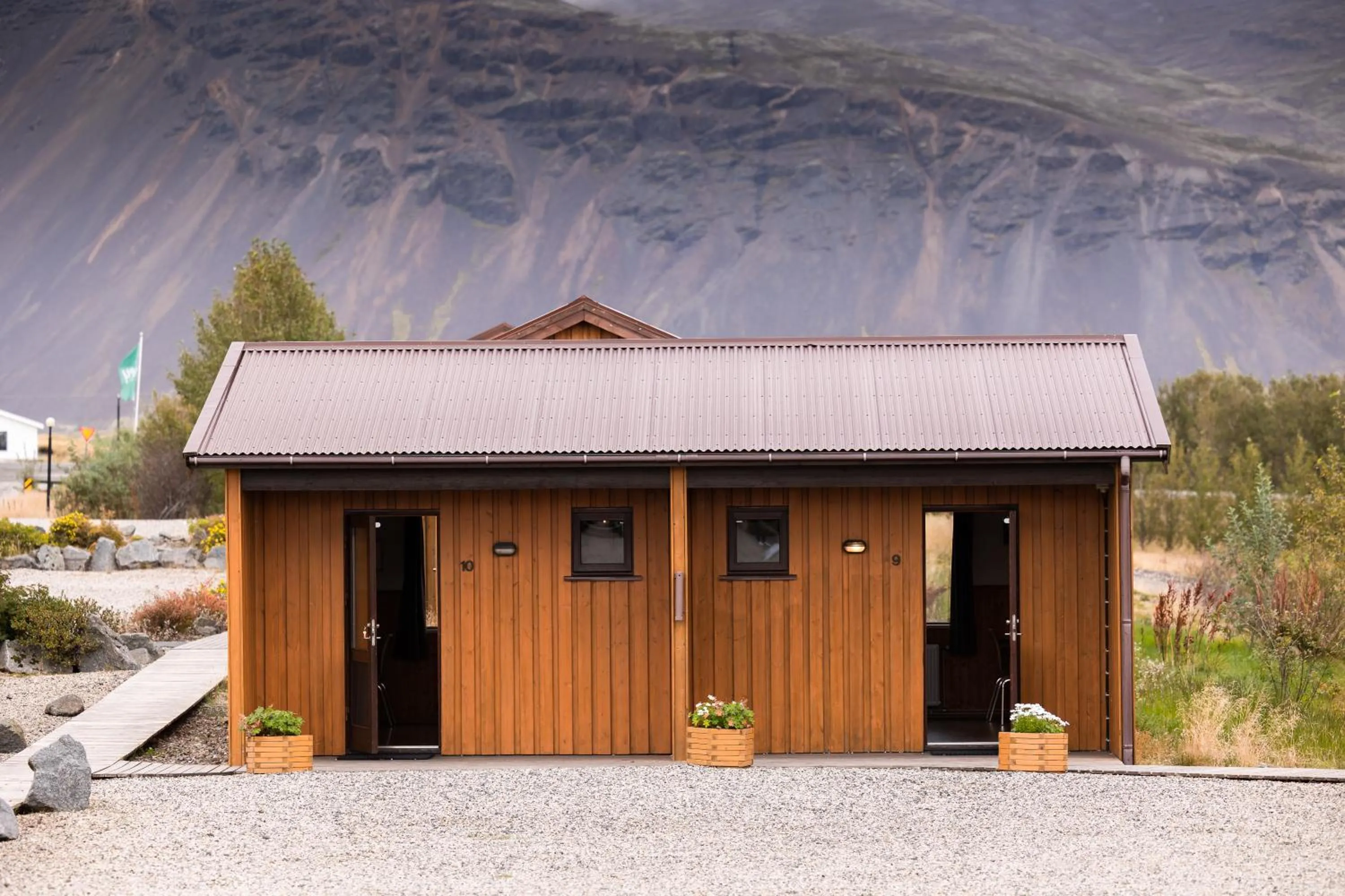 Patio in Árnanes Country Hotel