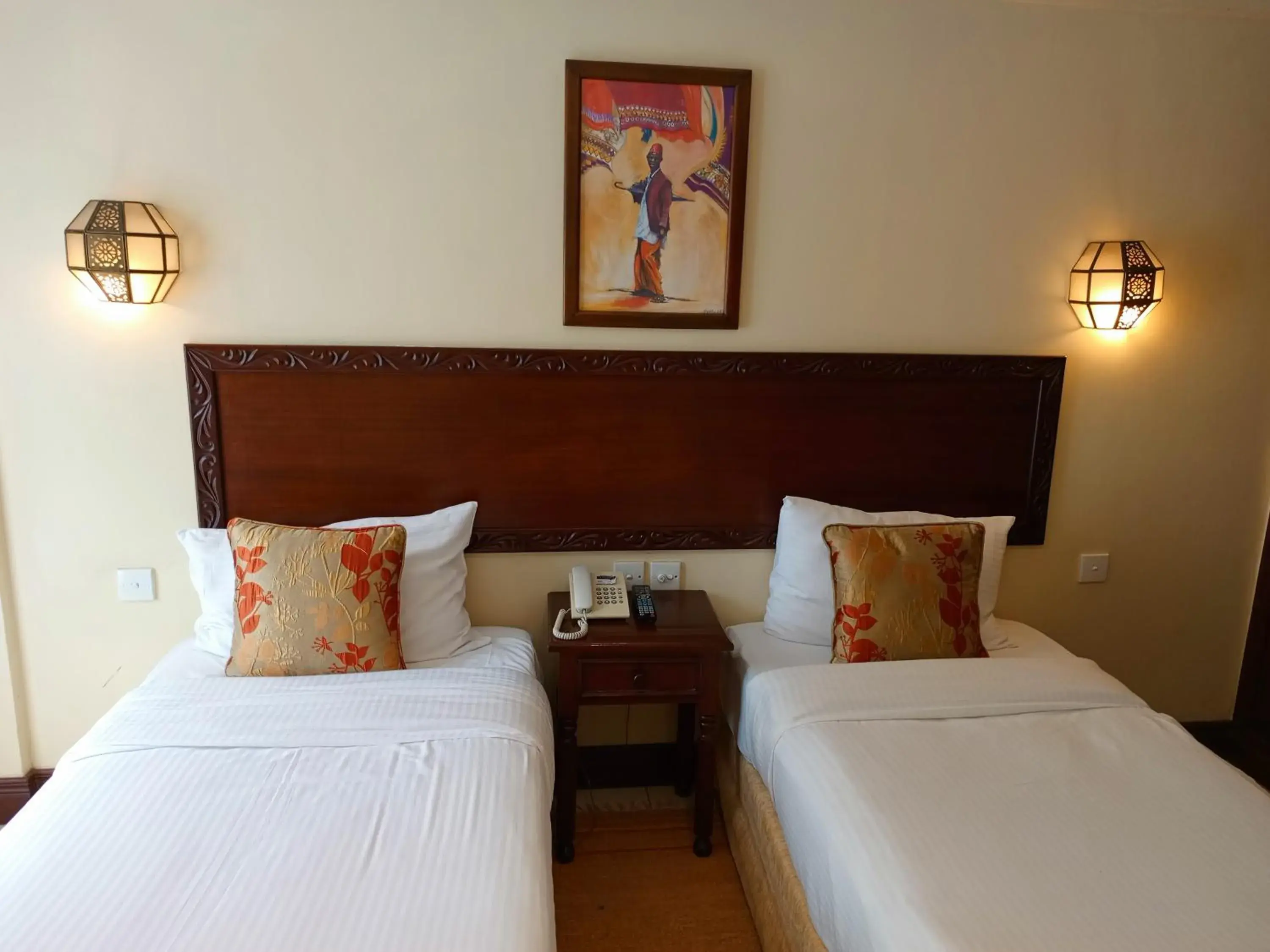 Bed in The Heron By Sarovar Portico India Bed in The Heron By Sarovar Portico India