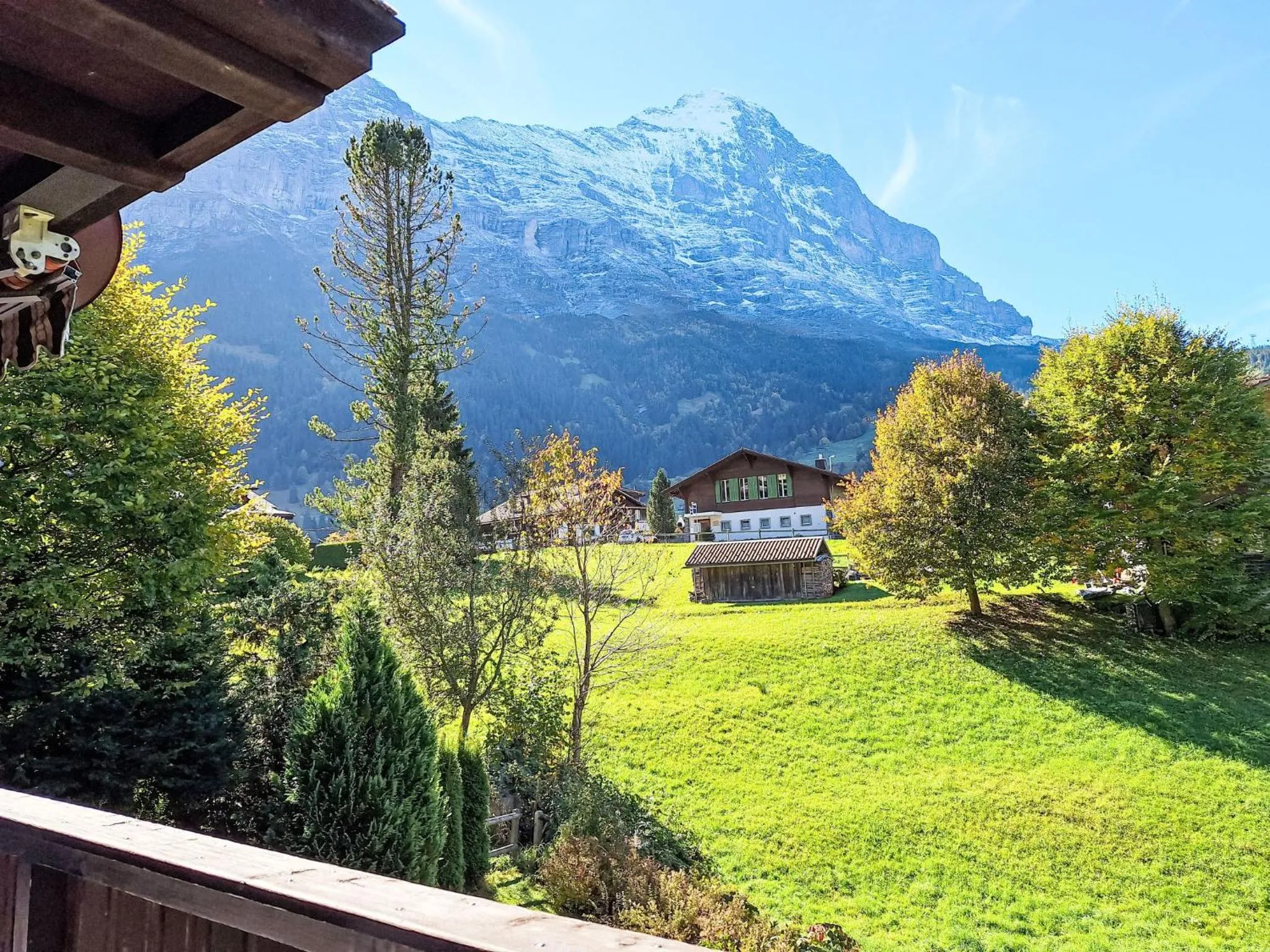 View (from property/room) in Apartment Chalet Spassvogel by Interhome