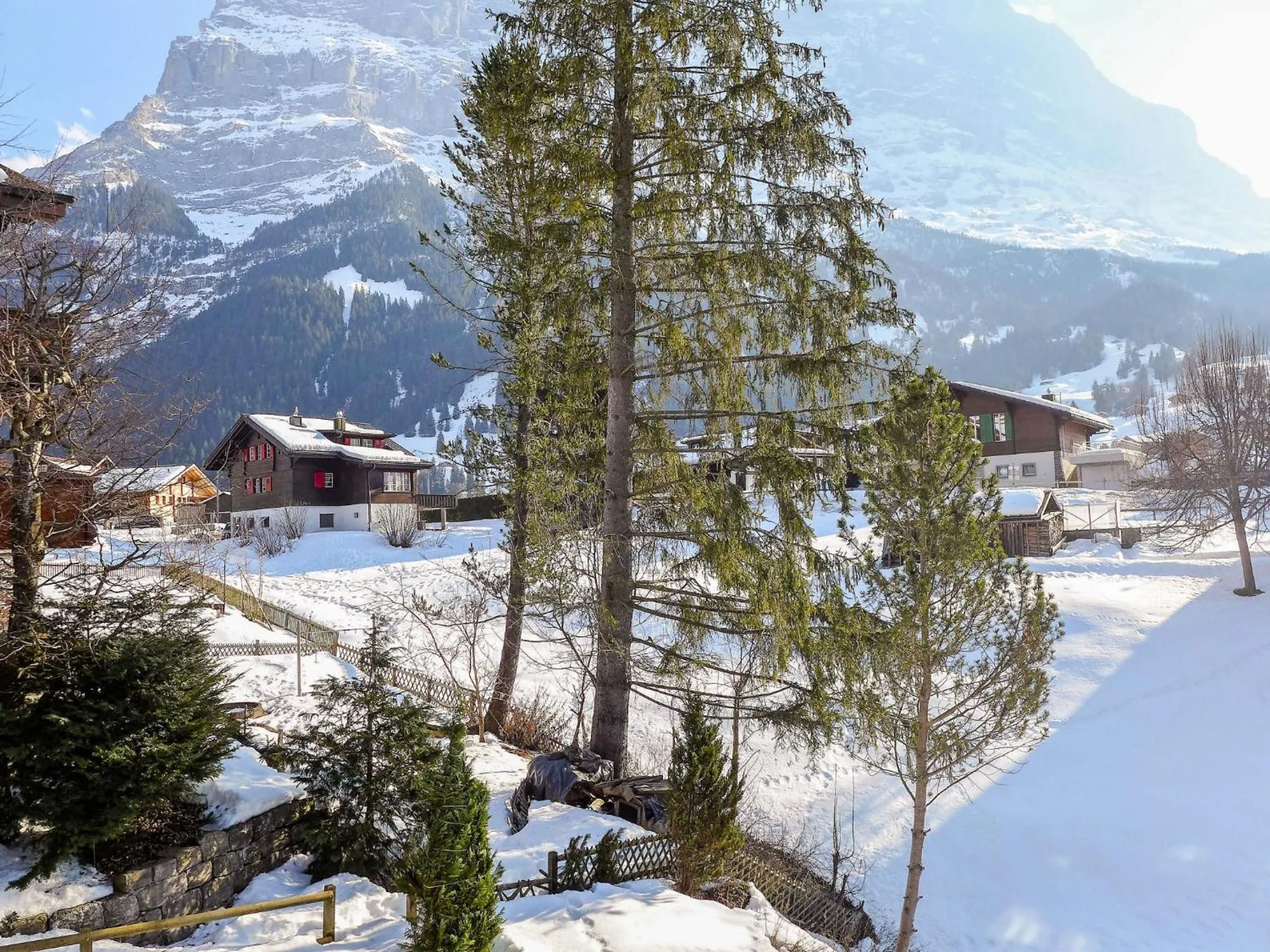 View (from property/room) in Apartment Chalet Spassvogel by Interhome