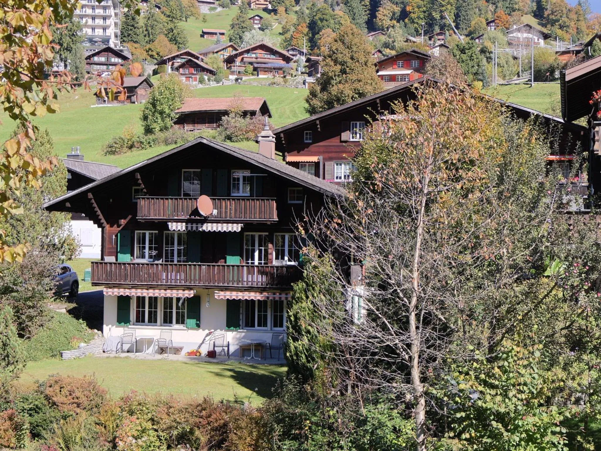 Property building in Apartment Chalet Spassvogel by Interhome